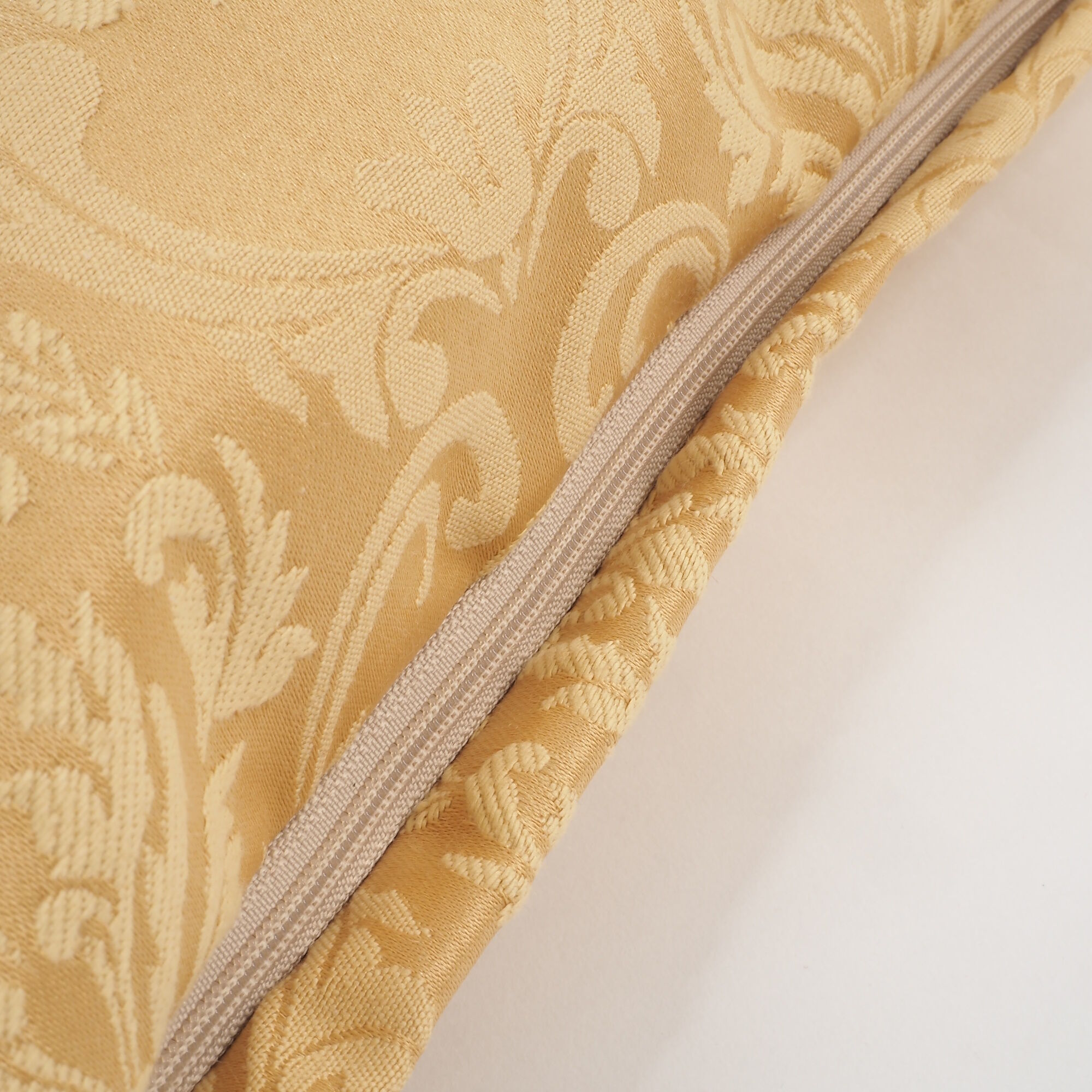 Barock Kissenbezüge Gelb Gold 40x40 2er Set