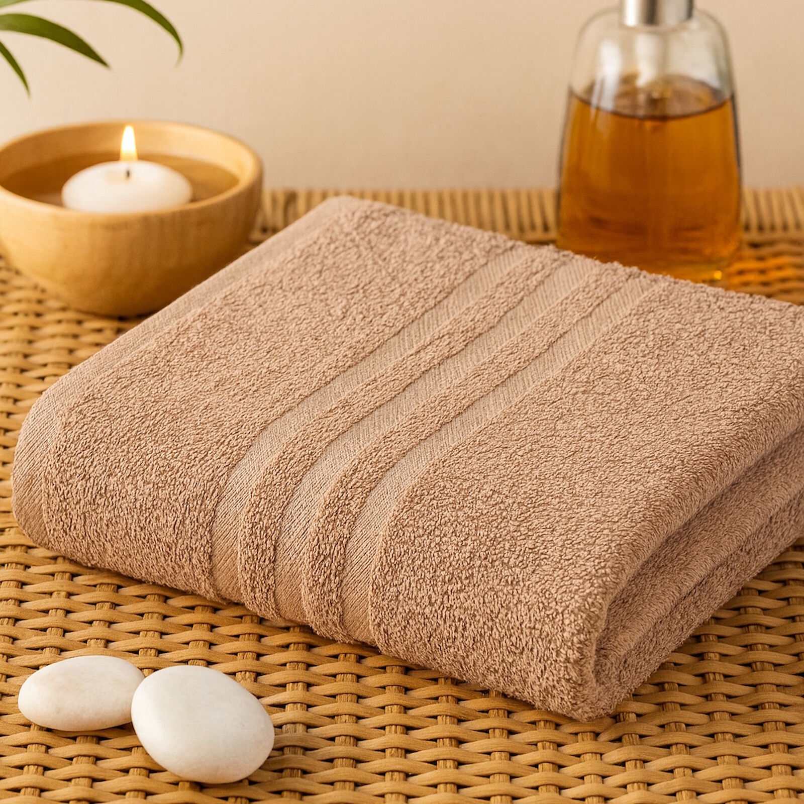 Wellness Saunatuch Beige 70x200 cm