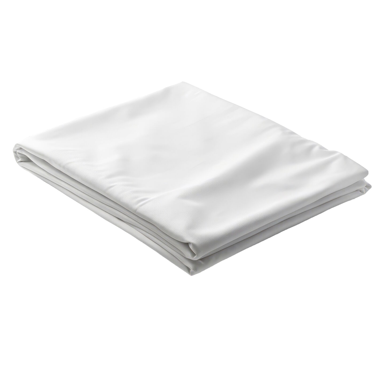 Bettlaken 180x290 cm Uni Weiß Baumwolle