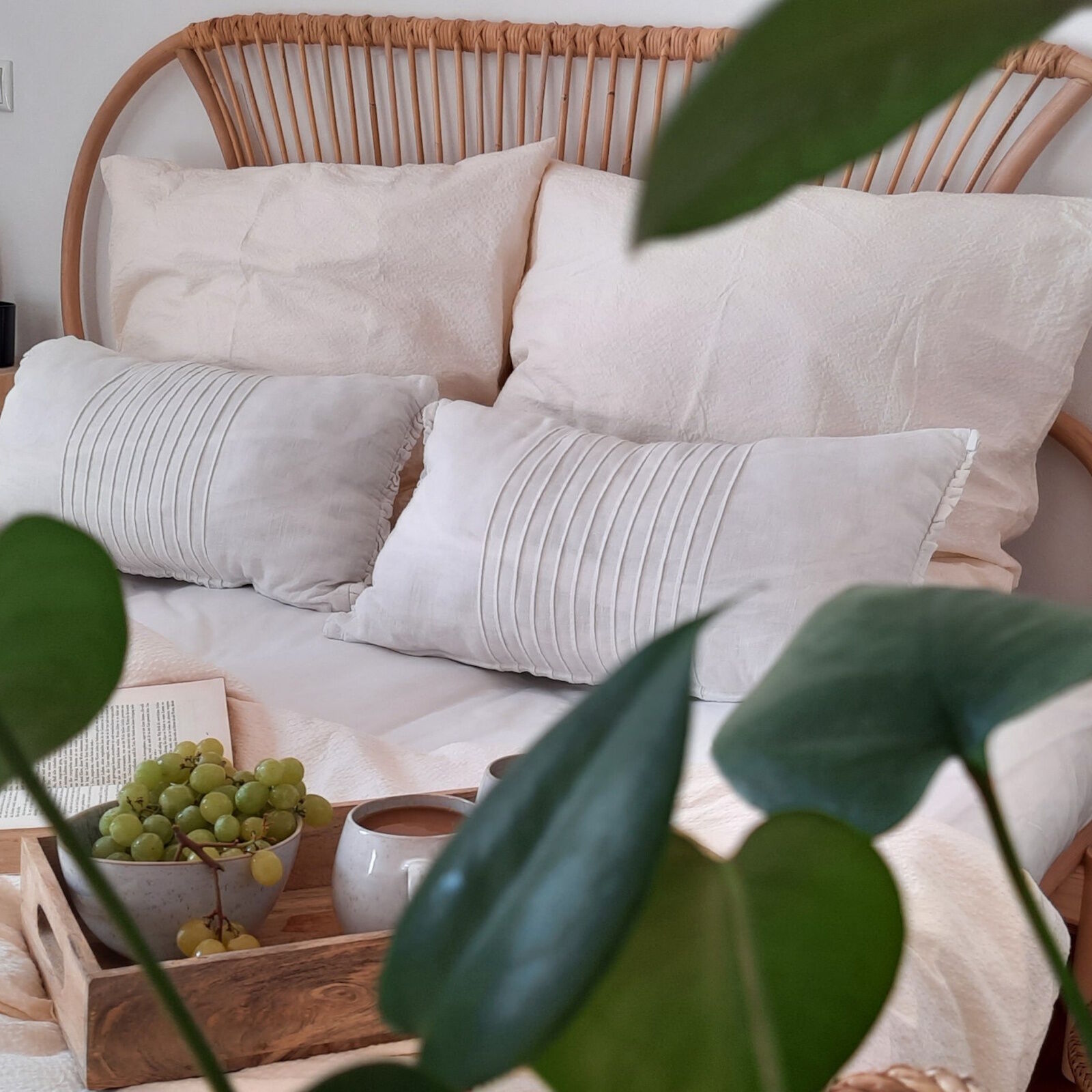 Seersucker Bettwäsche Leila Boho