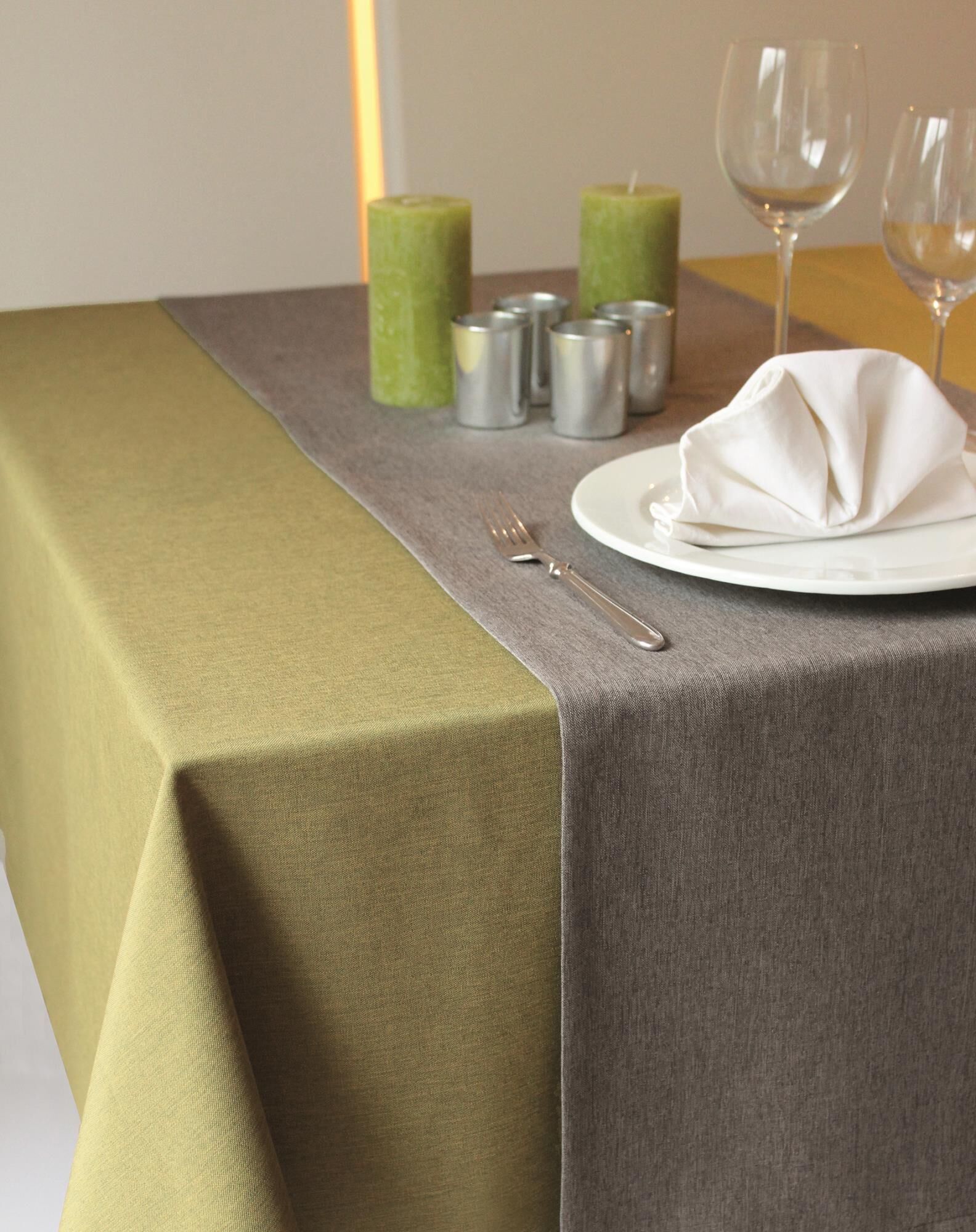 Polyester Tischdecke Pflegeleicht