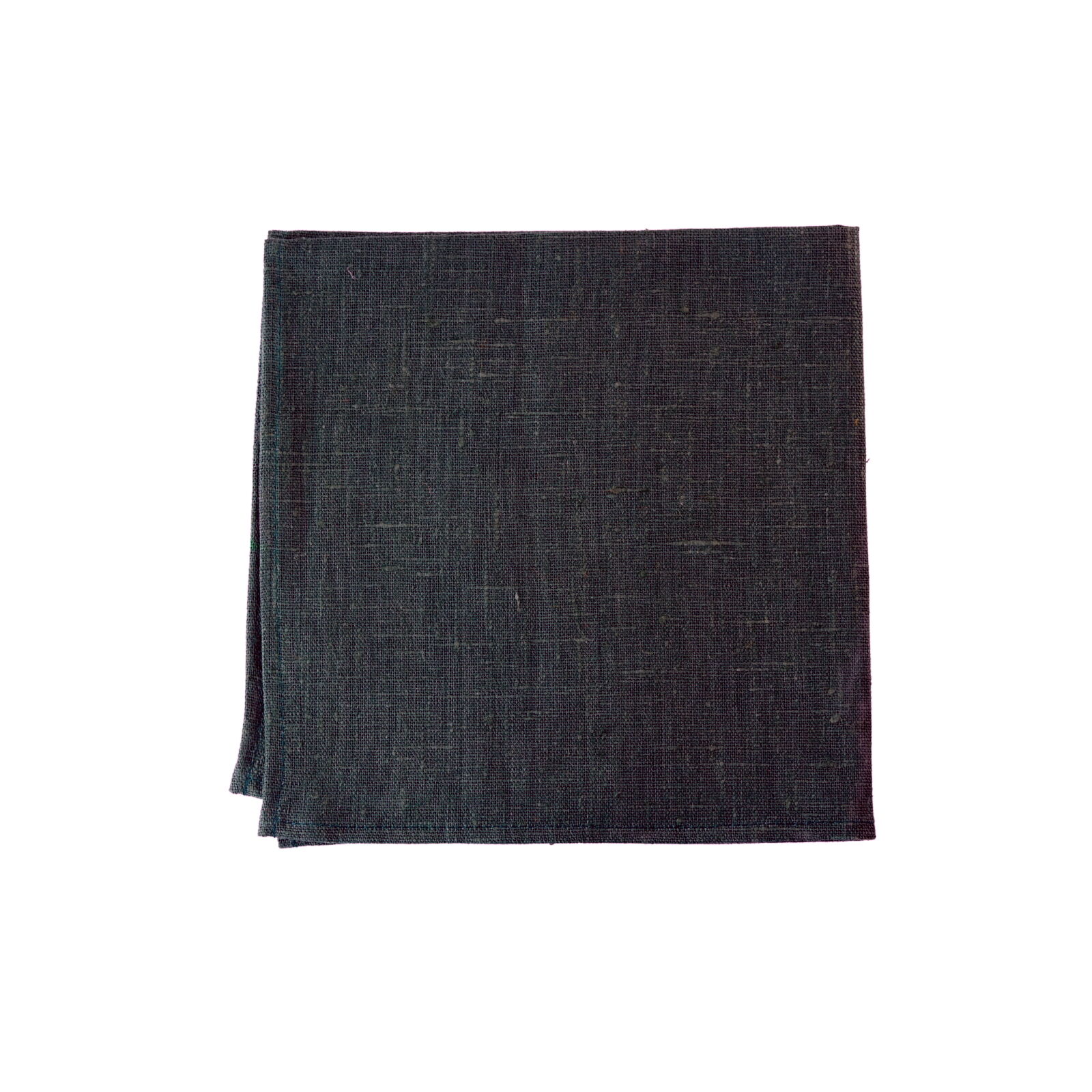 Serviette Uni Leinen-30x30-Anthrazit