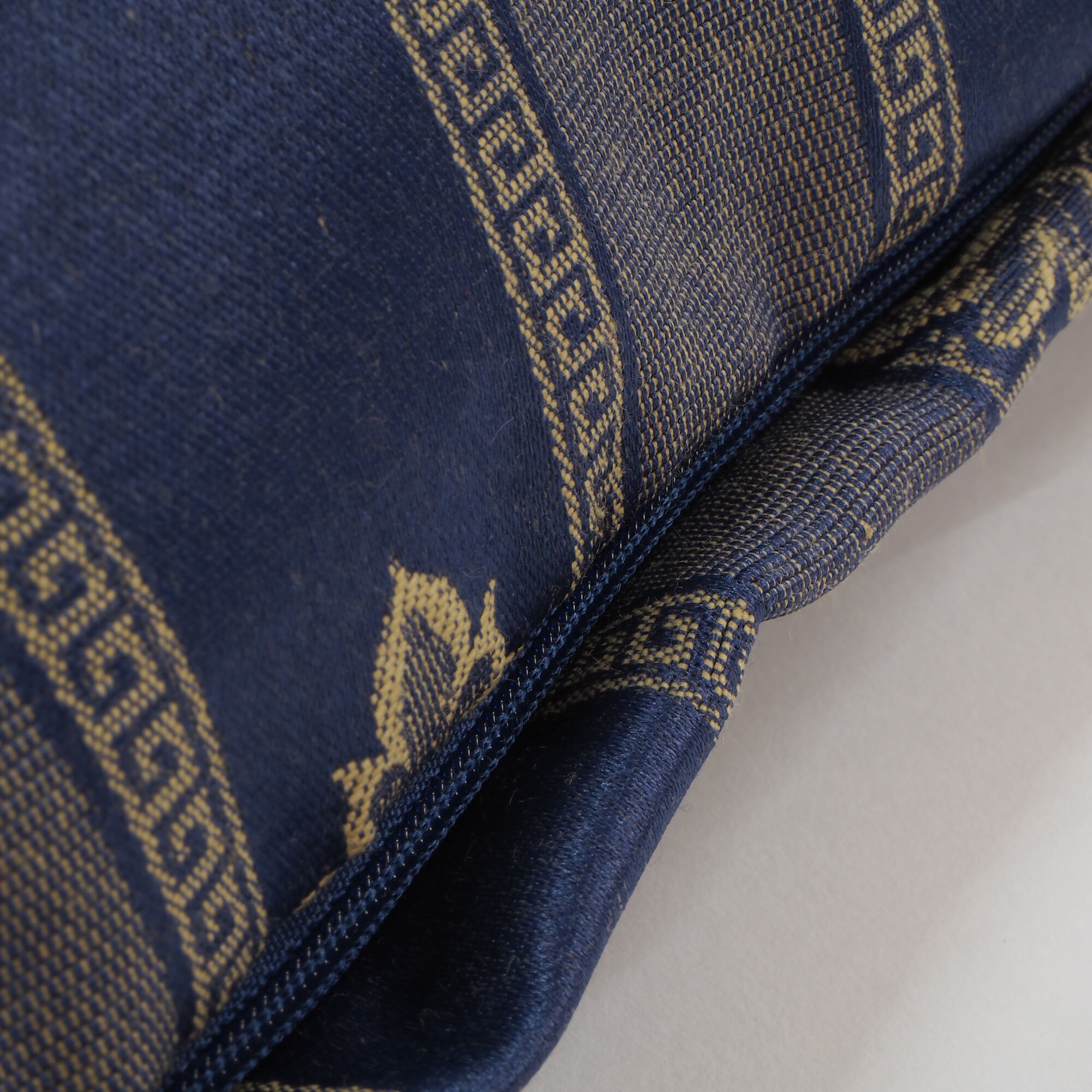 Barock Kissenbezüge Imperio Blau 40x40 2er Set