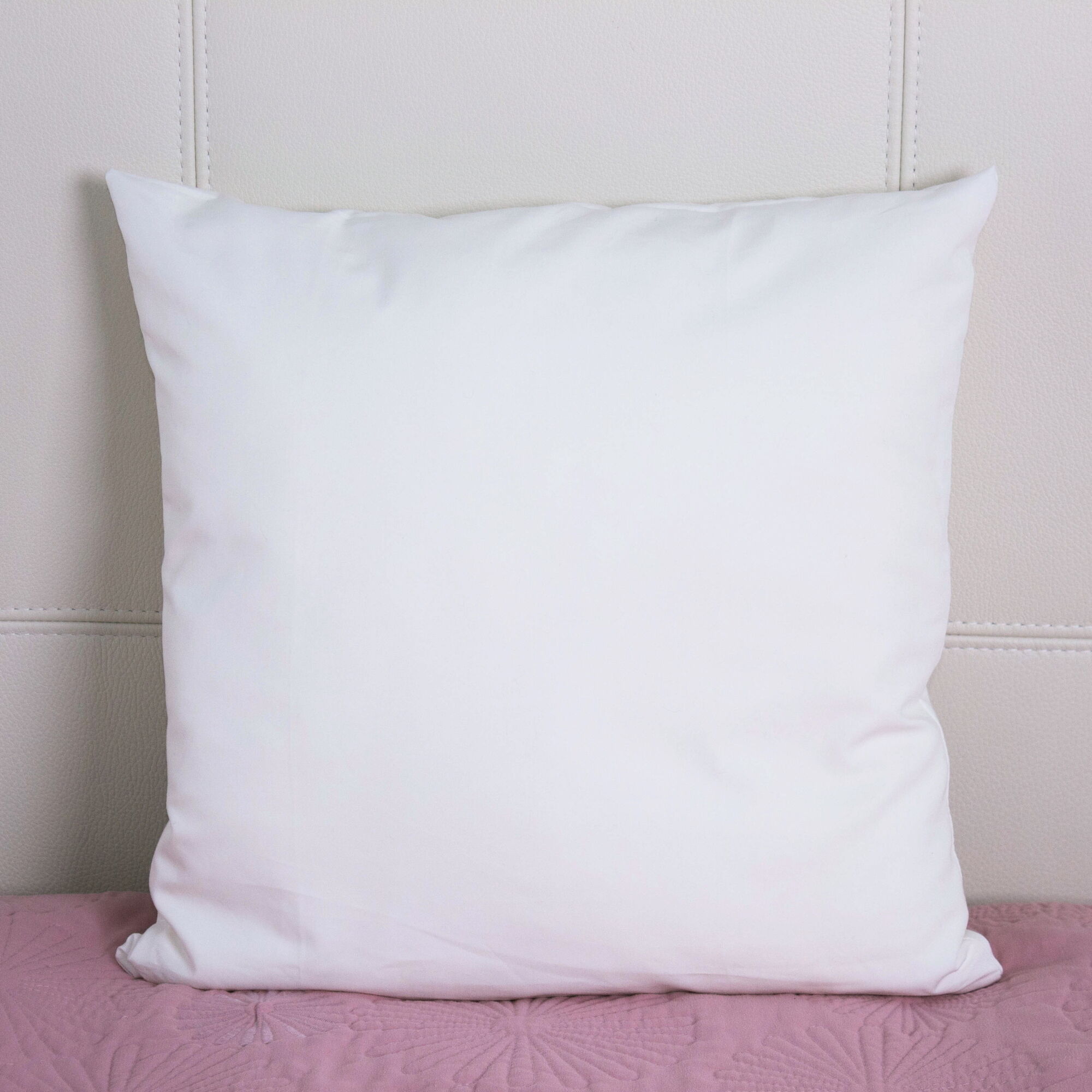 Kissenbezug Uni Weiß Baumwolle Linon RV-35x50 cm