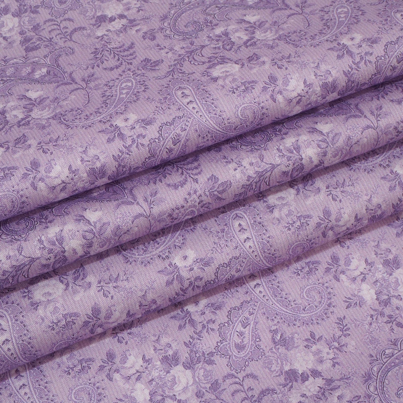 Dirndlstoff Blumen Paisley Flieder Tracht