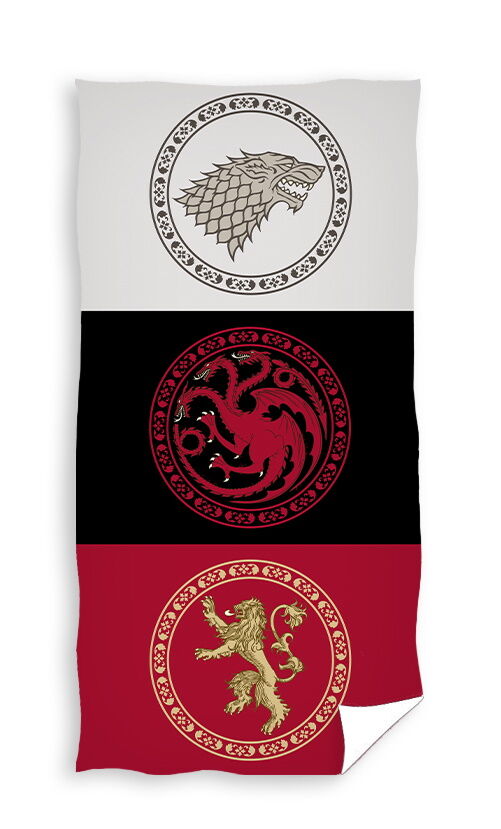 Duschtuch Game of Thrones Wappen