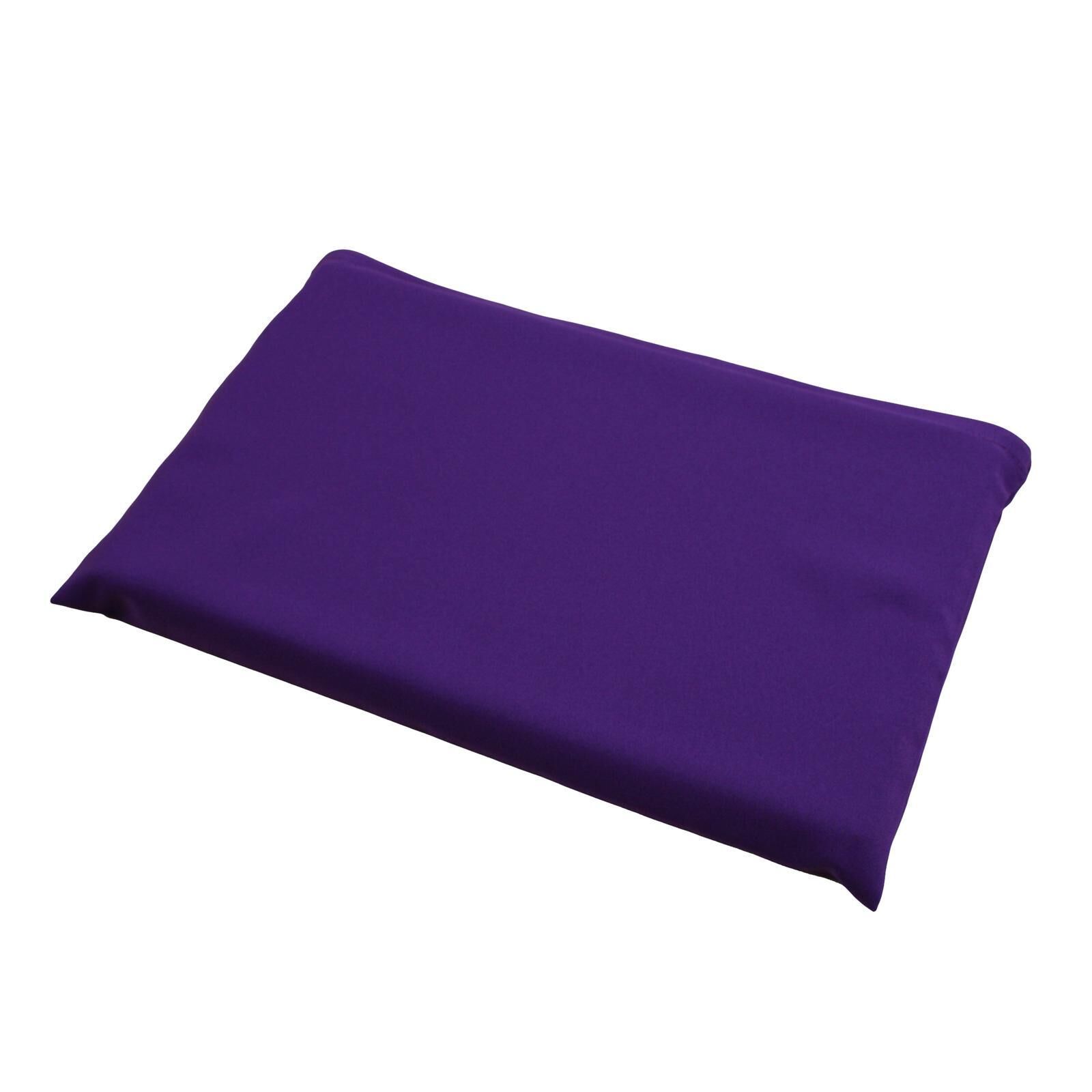 Sitzkissen Polyester Lila 37x23x3 cm Bezug abnehmbar