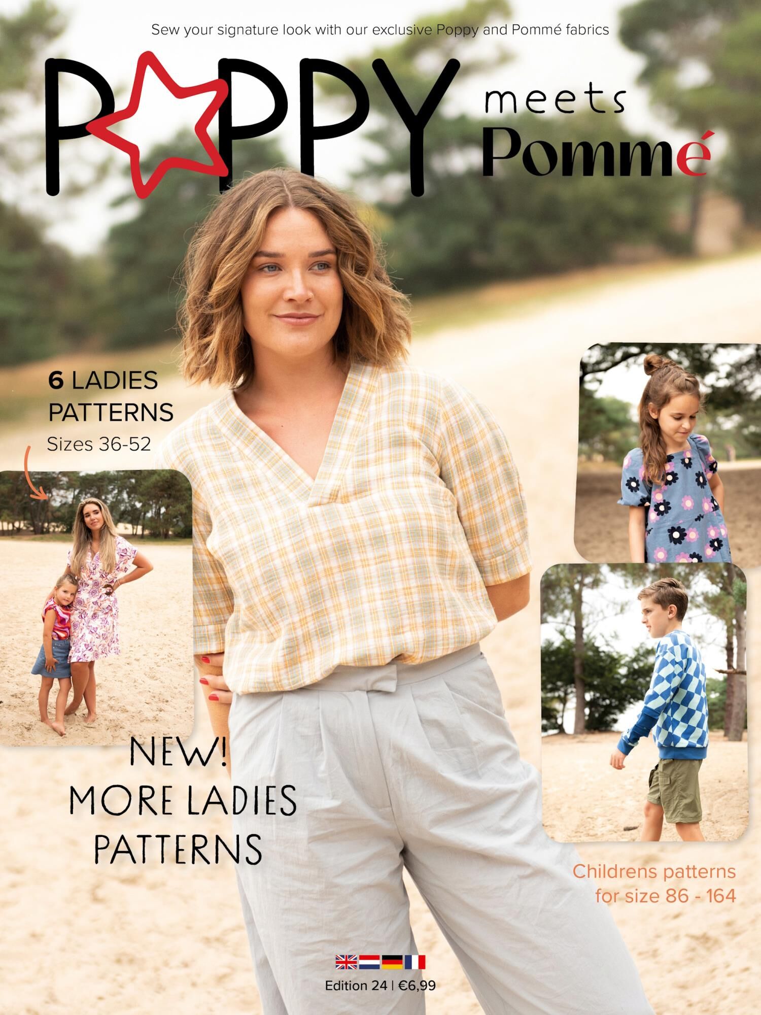 Poppy meets Pommé Kinder & Damen Schnittmuster Edition 24