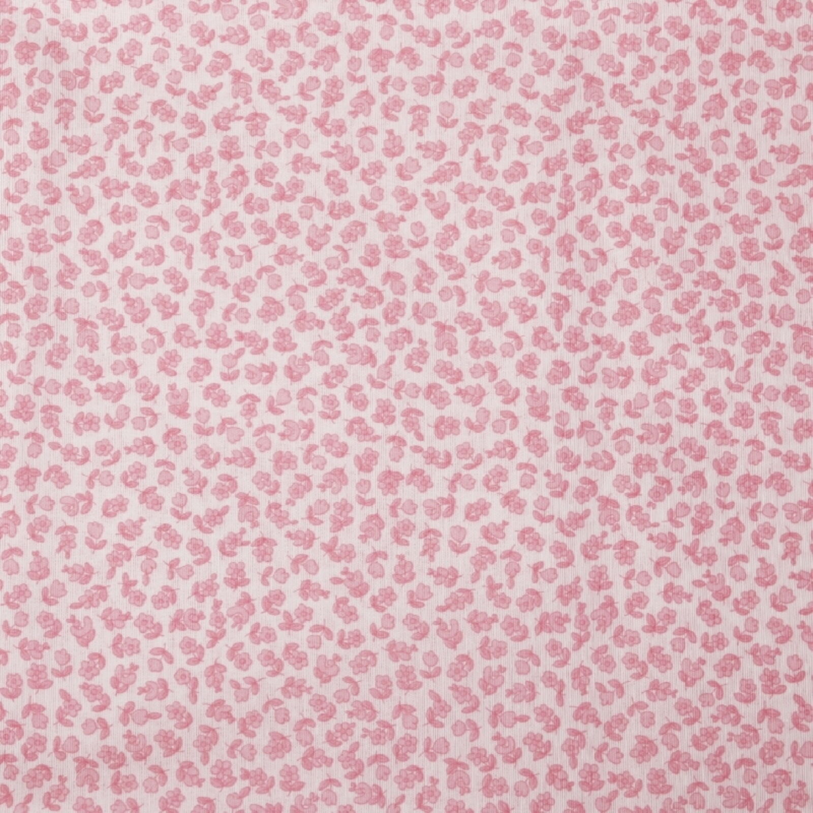 Stoff Meterware Blümchen Rosa 280 cm
