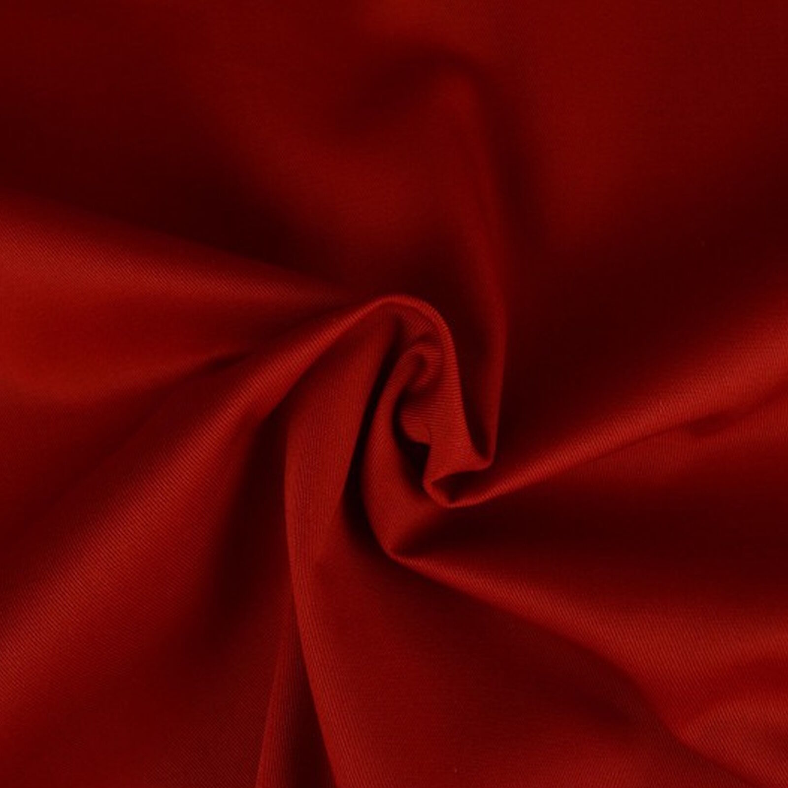 Stoff Baumwolle Köper Twill Rot Meterware