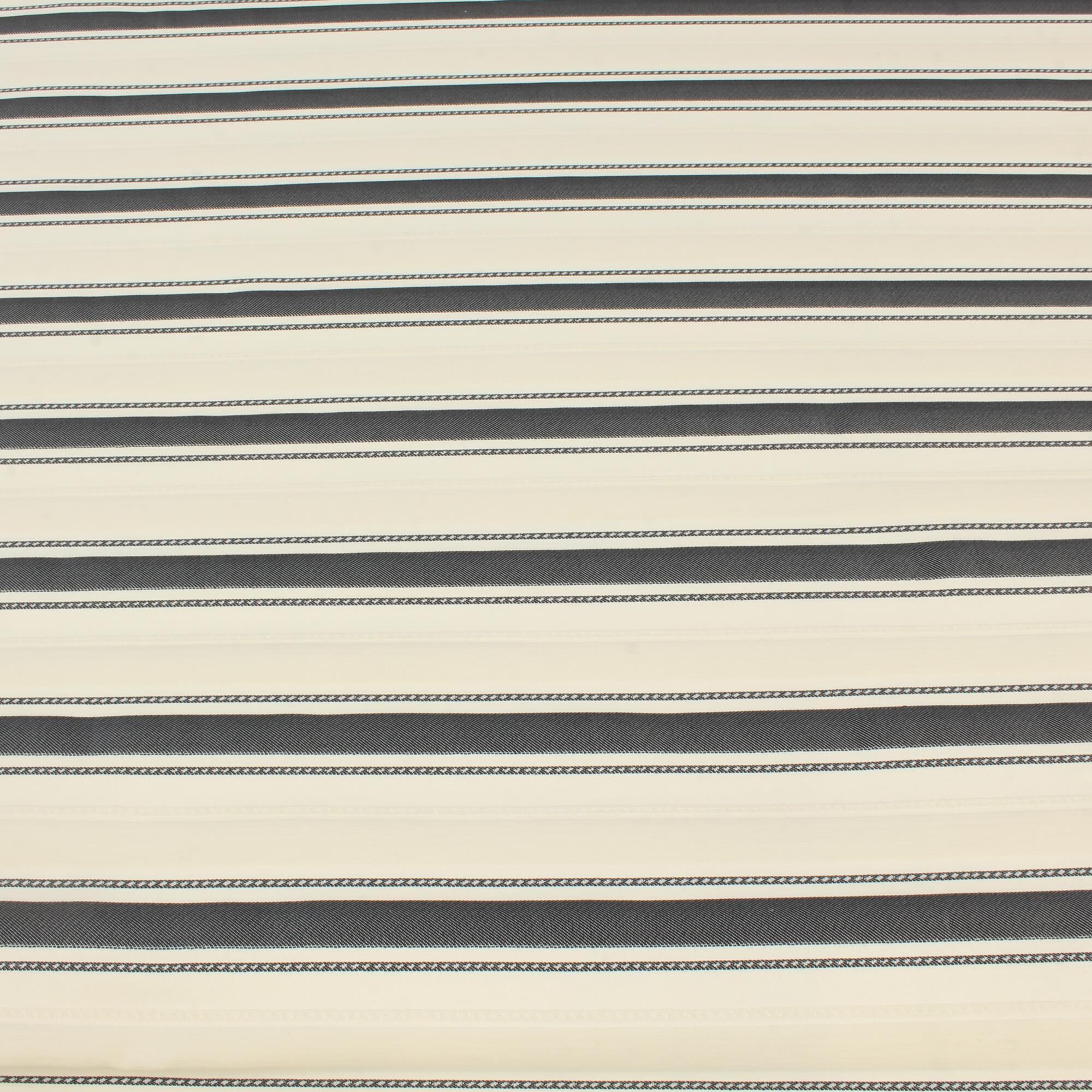 Stoff Meterware Streifen Oleo Beige Schwarz