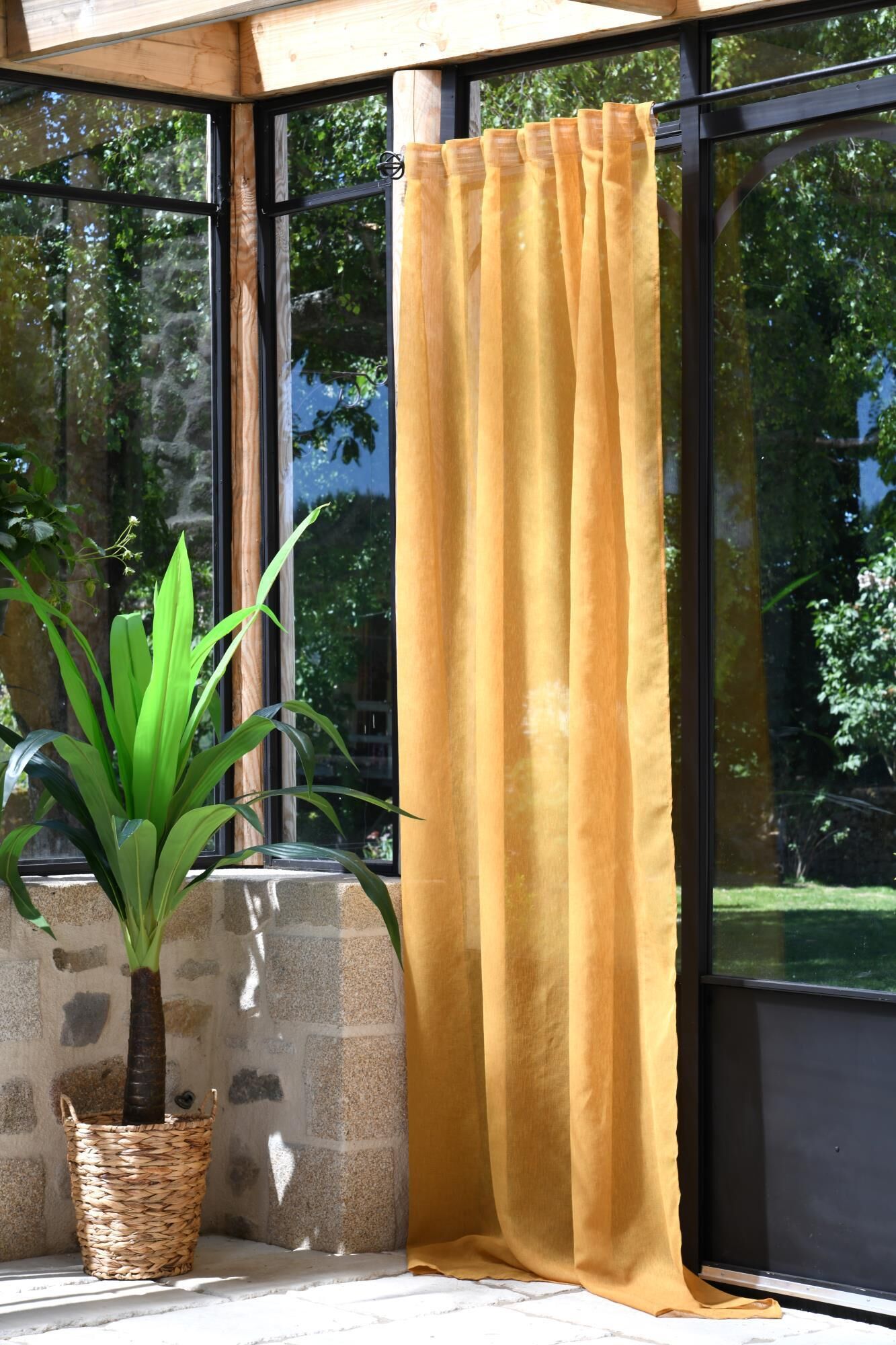 Vorhang 140x260 cm Derby Senf