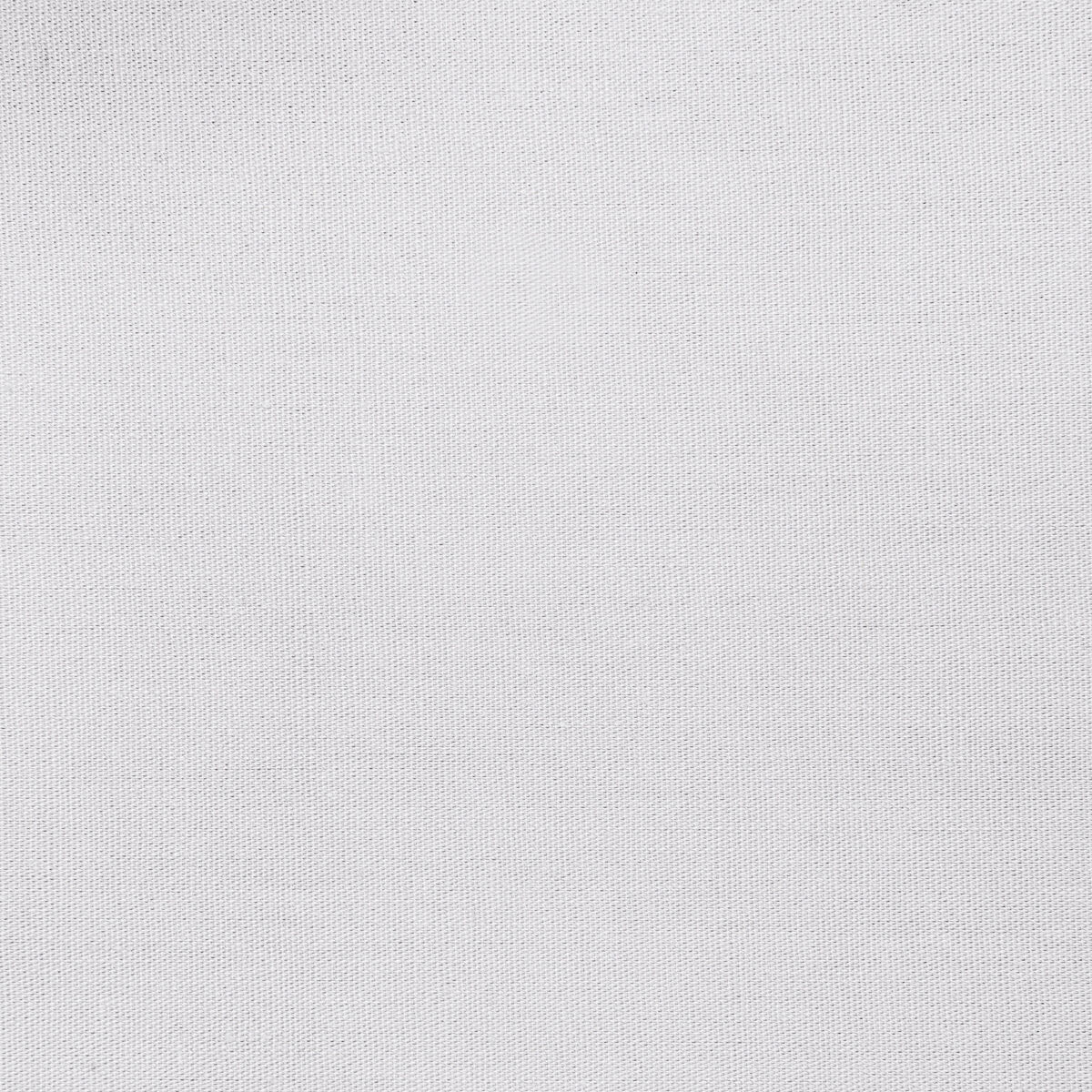 Biertischhusse bodenlang Polyester-Weiß / 200x50 cm