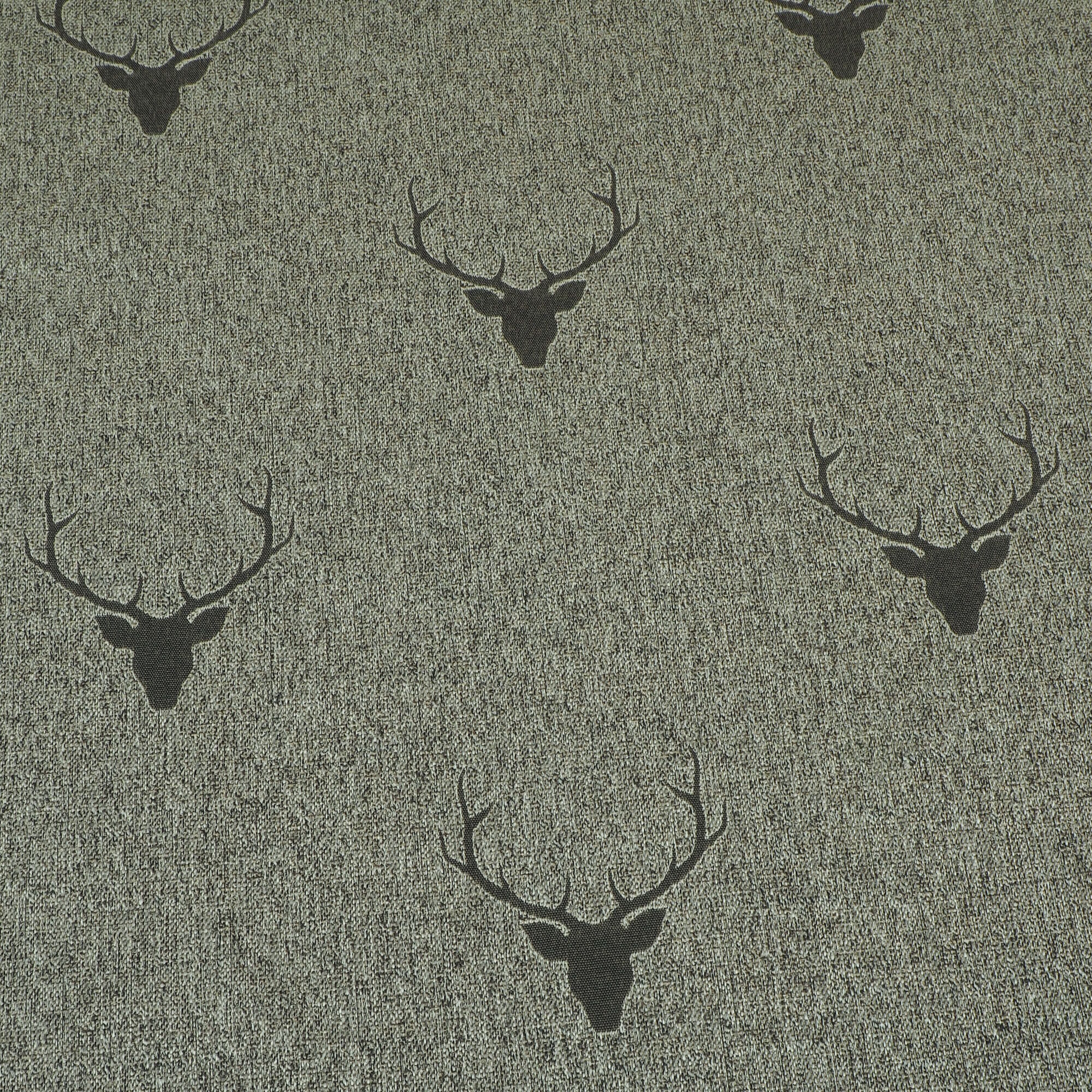 Stoff Meterware Hirsch Egon Braun Wene-Jaquard Polyester