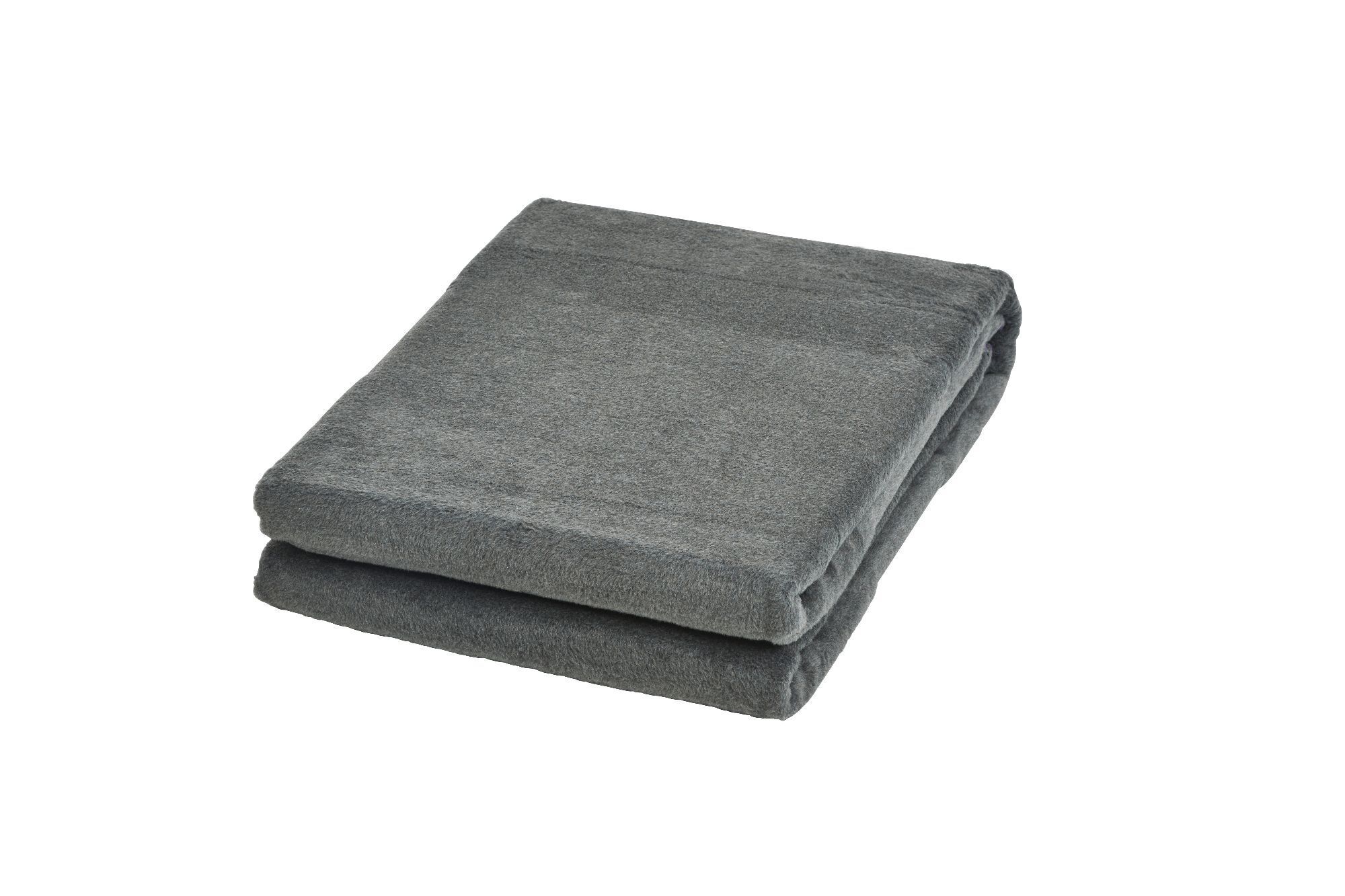 Kuscheldecke Cozy Anthrazit 150x200 cm Baumwolle
