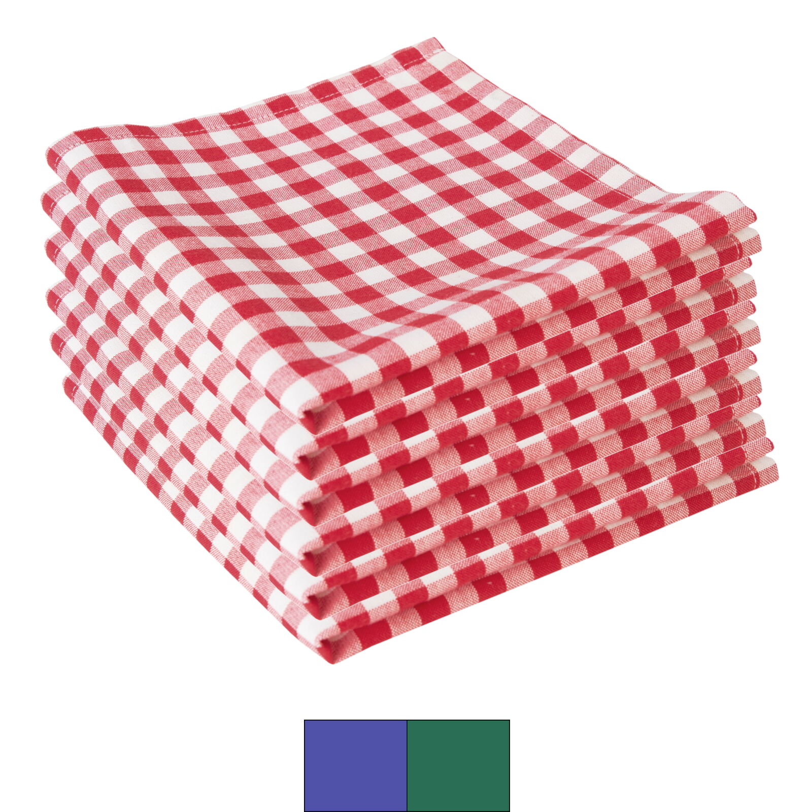 Servietten Karo 1x1 cm 6er Set