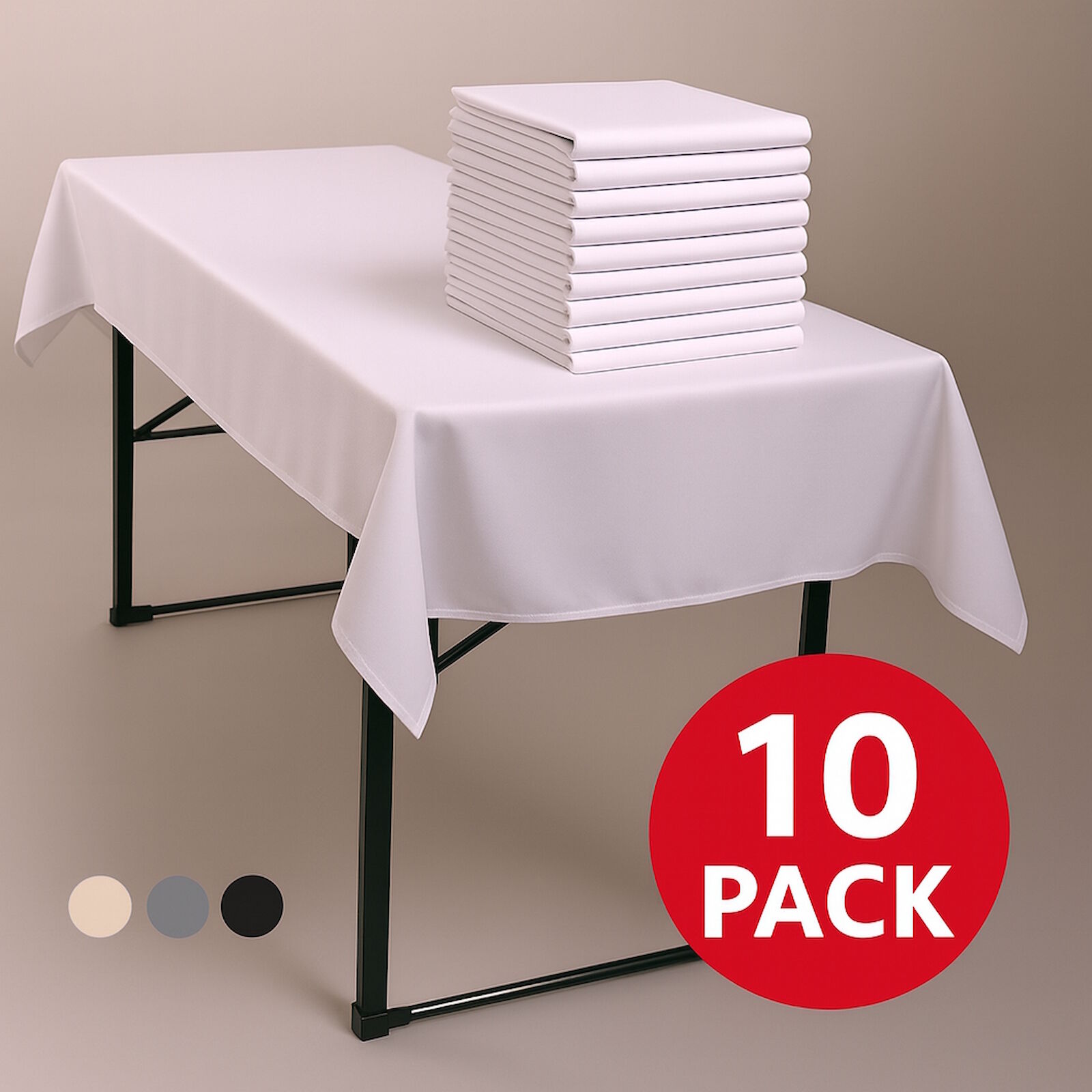 10er Pack Biertisch Tischdecke Polyester