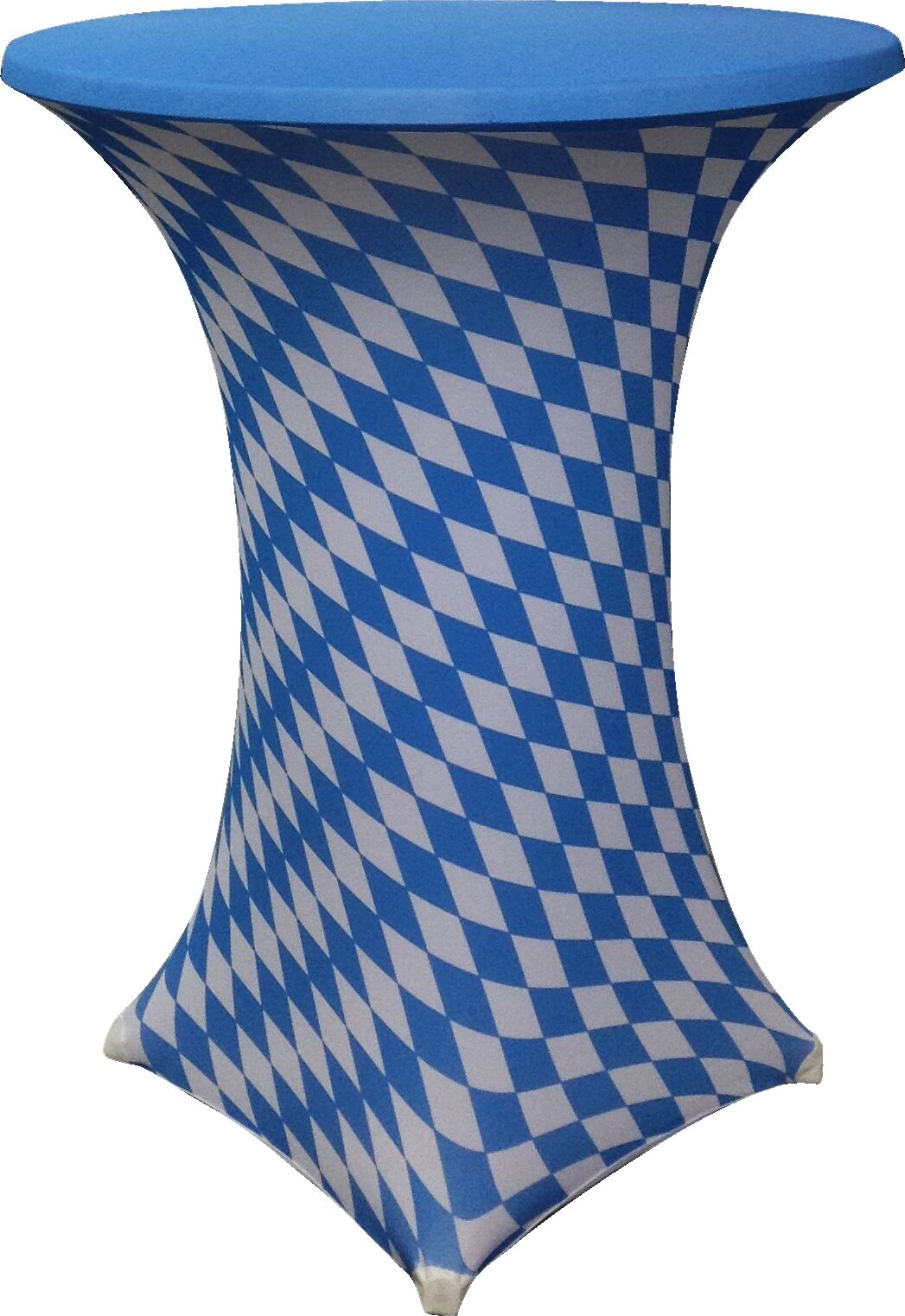 Stretch Stehtischhusse Bayernraute