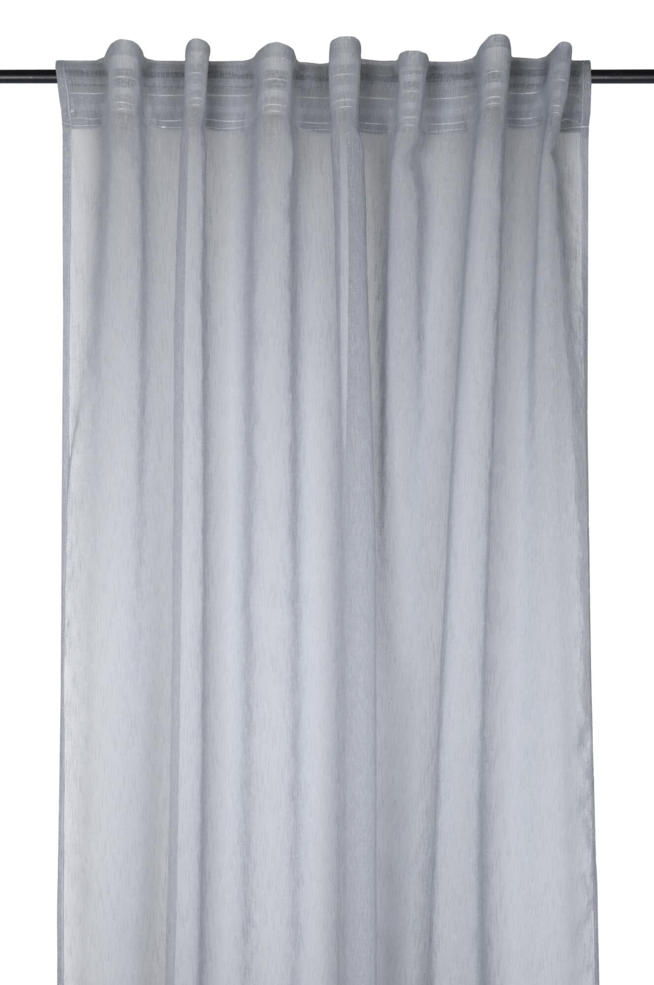 Vorhang Gardine Grau