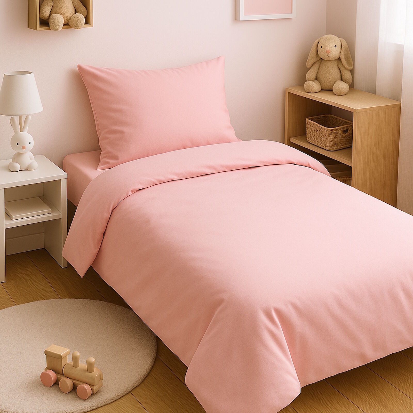 Kinderbettwäsche 100x135 Rosa