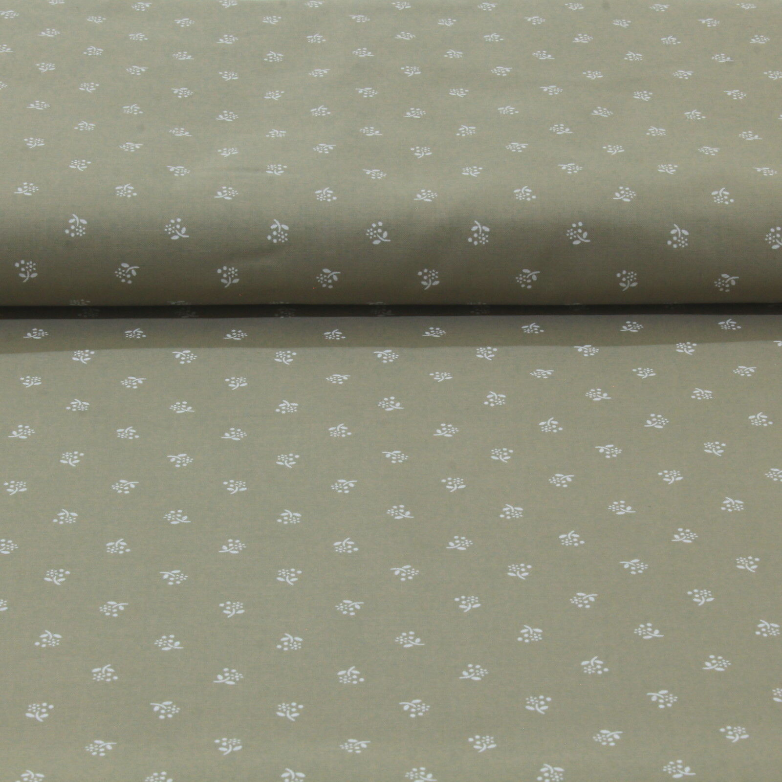 Stoff Meterware Blumen Marie Beige