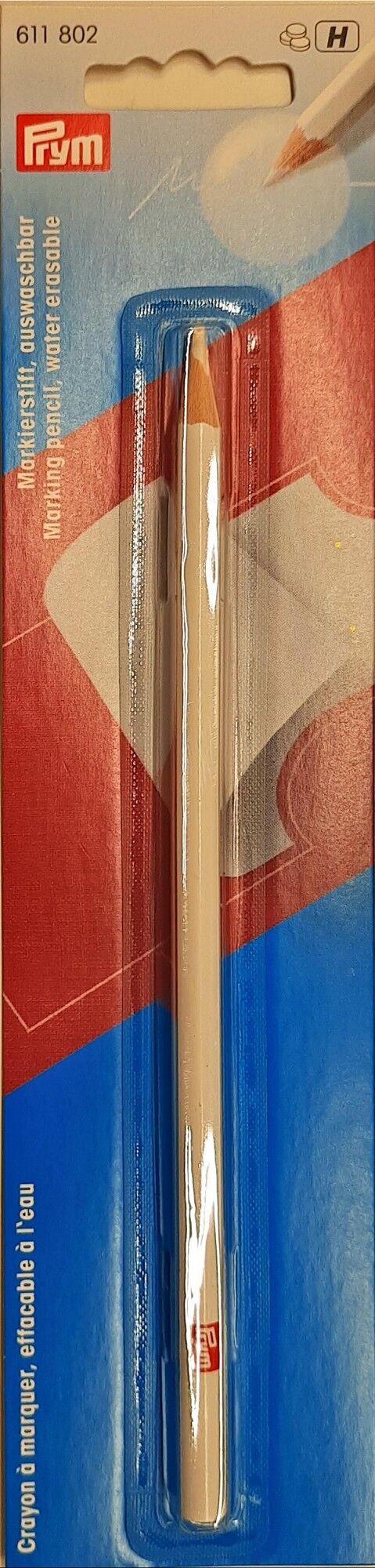 Markierstift auswaschbar weiß