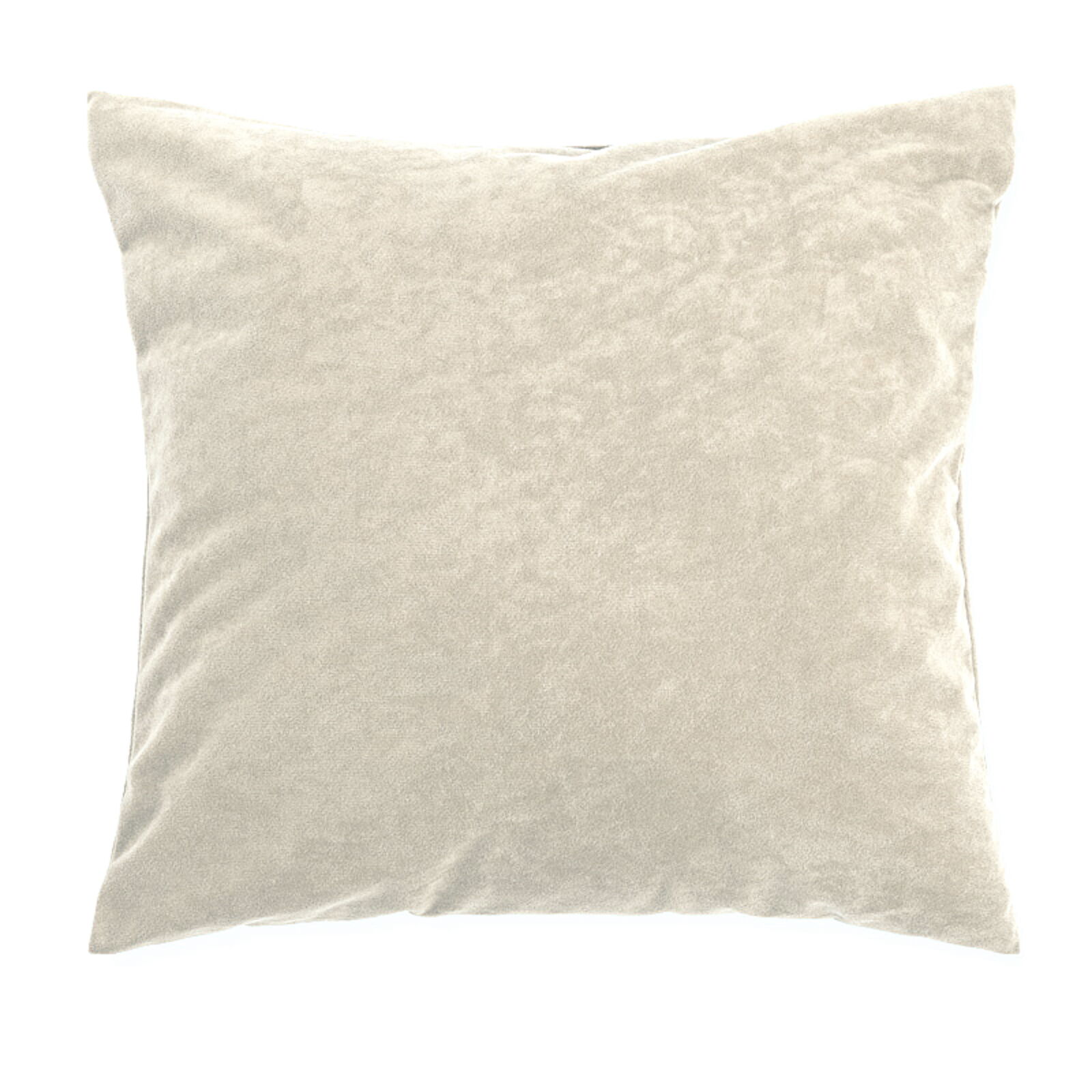 Kunstleder Kissenbezug Sand-40x40 cm