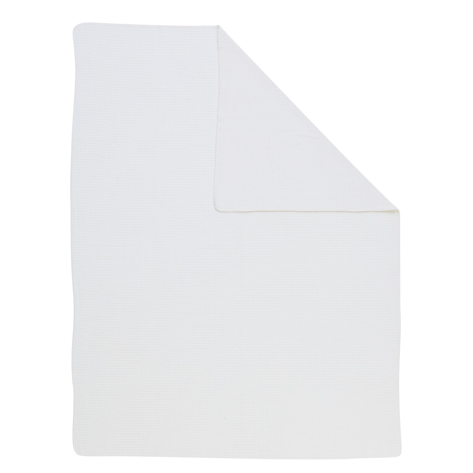 Kuscheldecke Cody Waffel Pique Weiss 150x200 cm