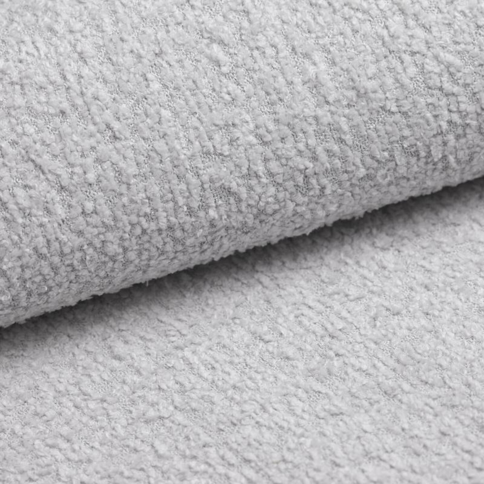 Polsterstoff Alba Hellgrau Boucle