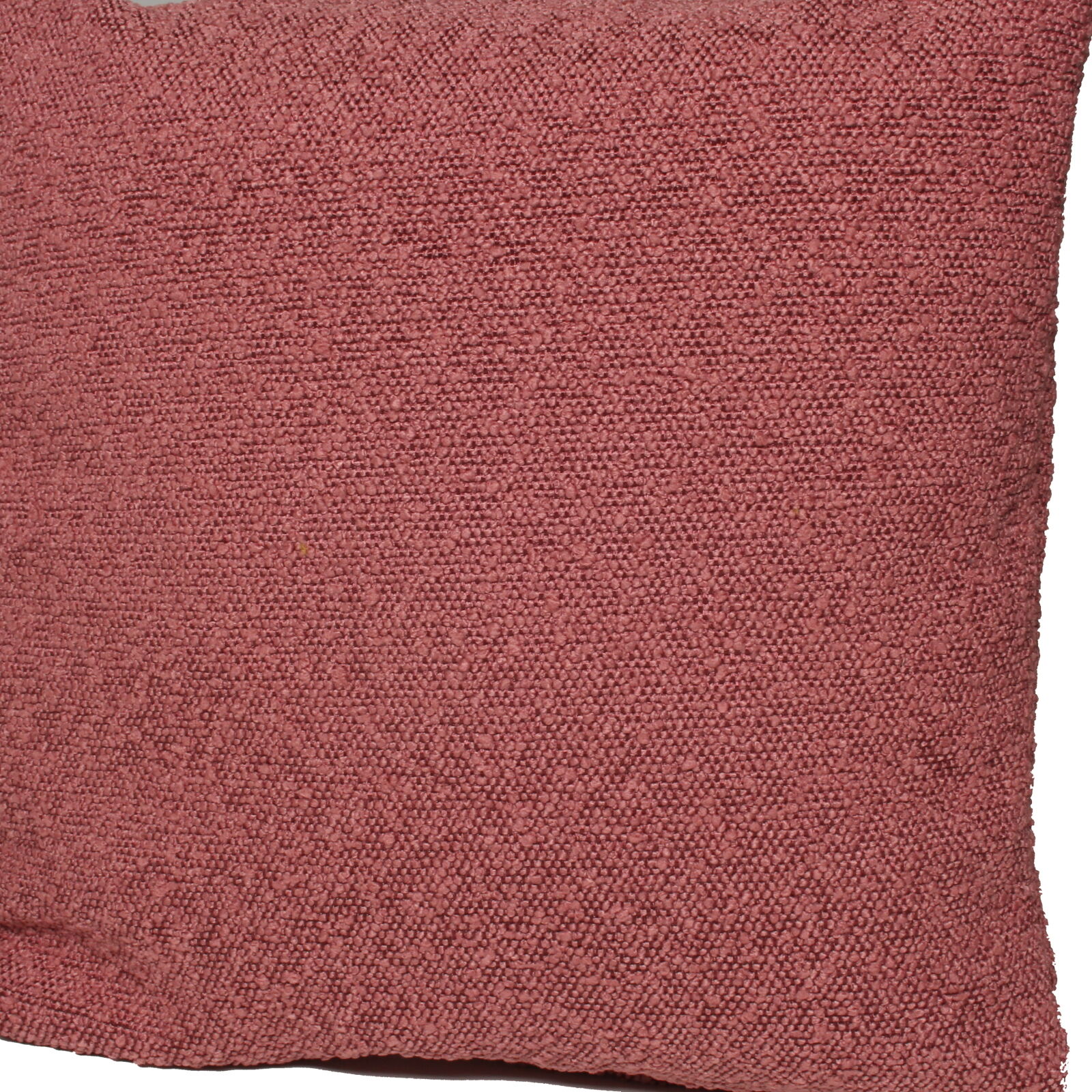 Bouclé Kissenbezug 40x40 cm Altrosa