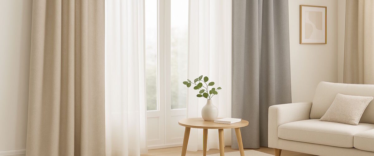 Heimtextilien für Fenster & Vorhänge