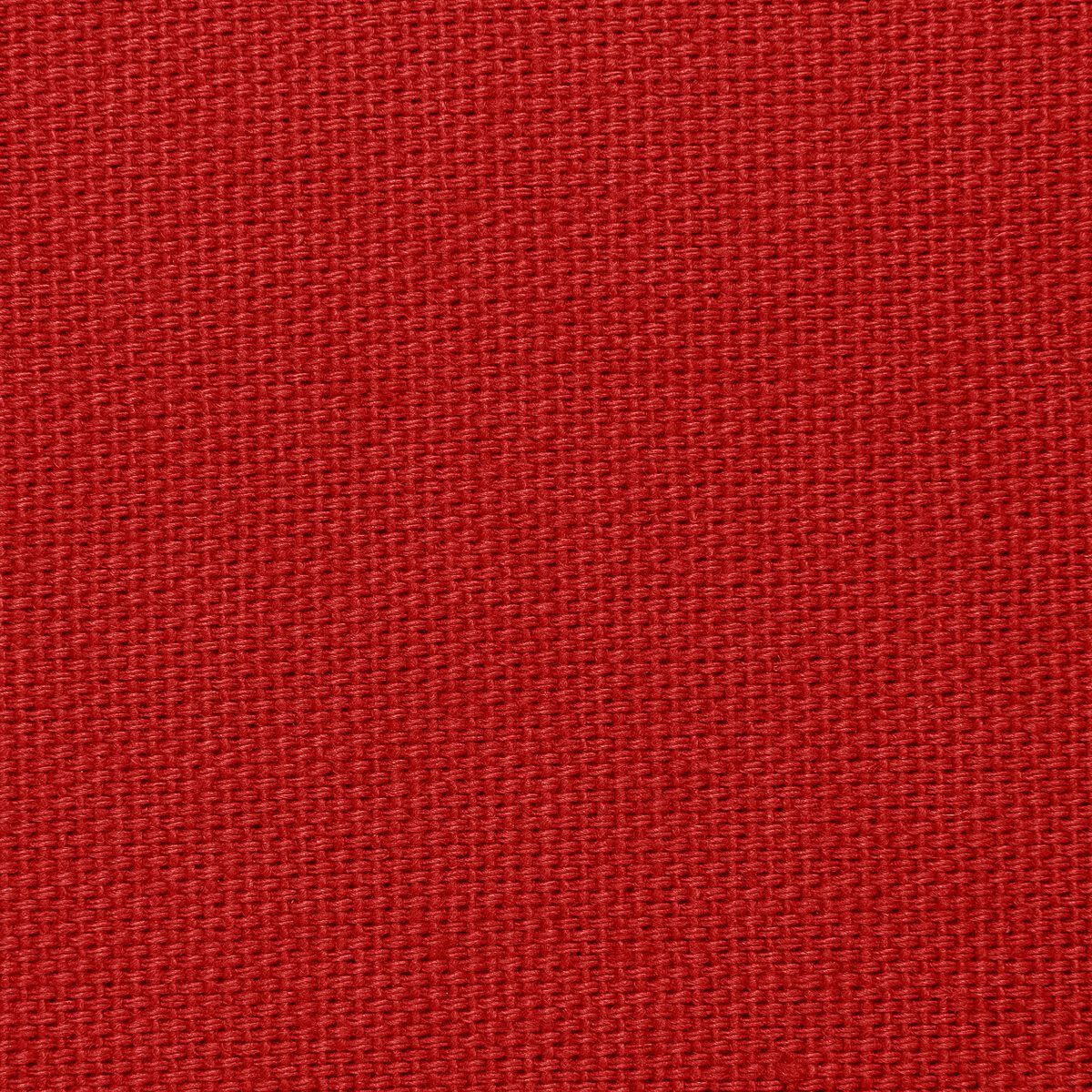 Kissenbezug Uni Baumwolle Canvas-40x40-Rot