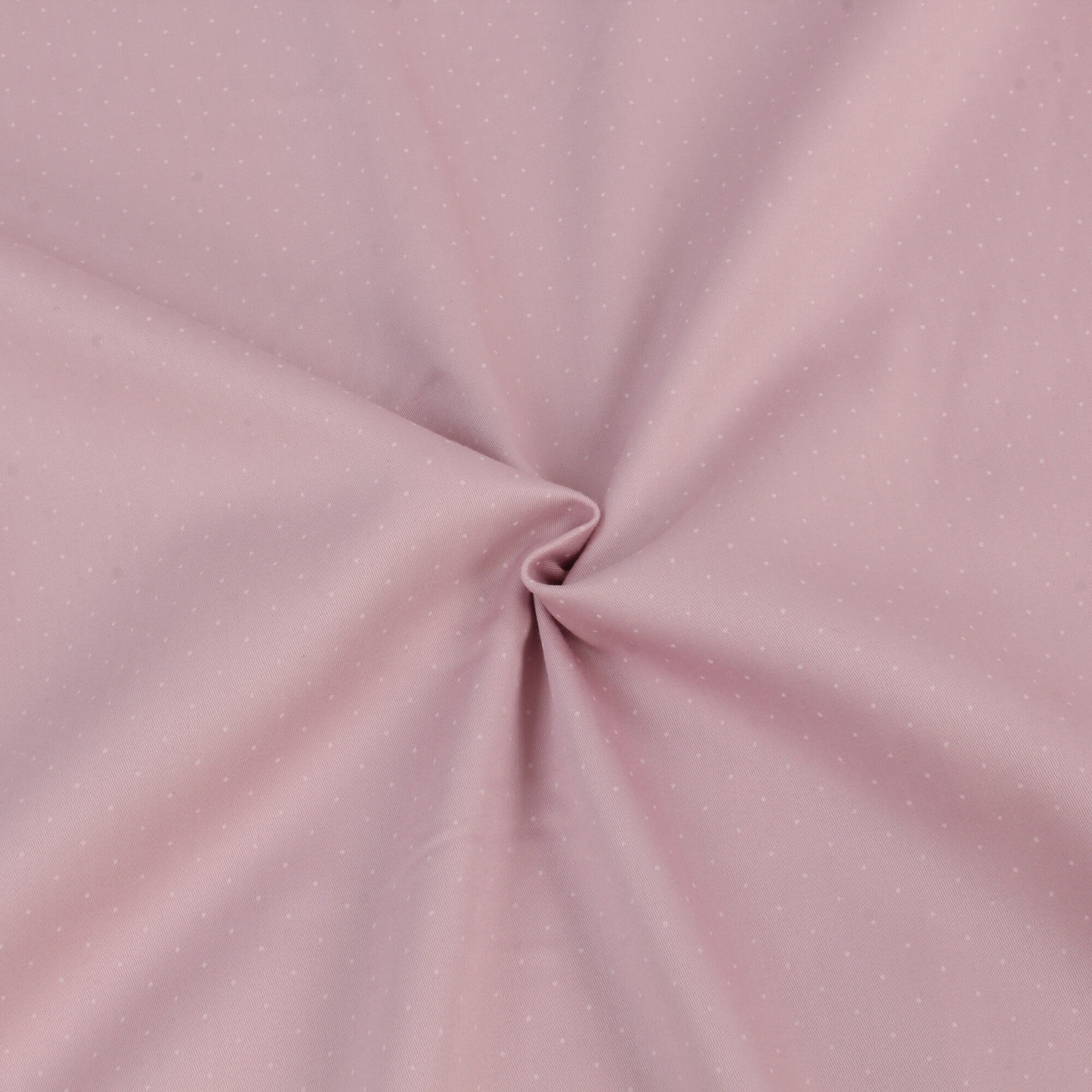 Stoff Punkte Rosa Baumwoll-Satin