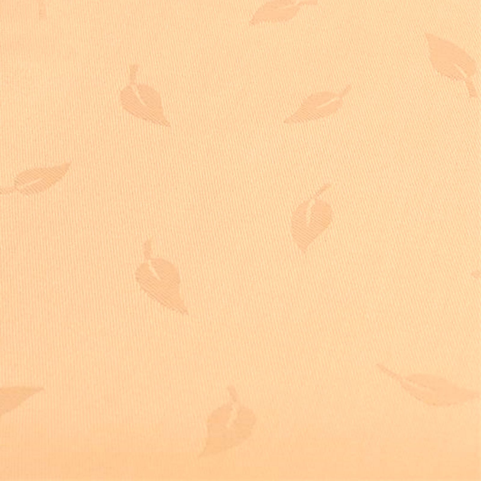Damast Tischdecke 100x100 cm Blätter Orange
