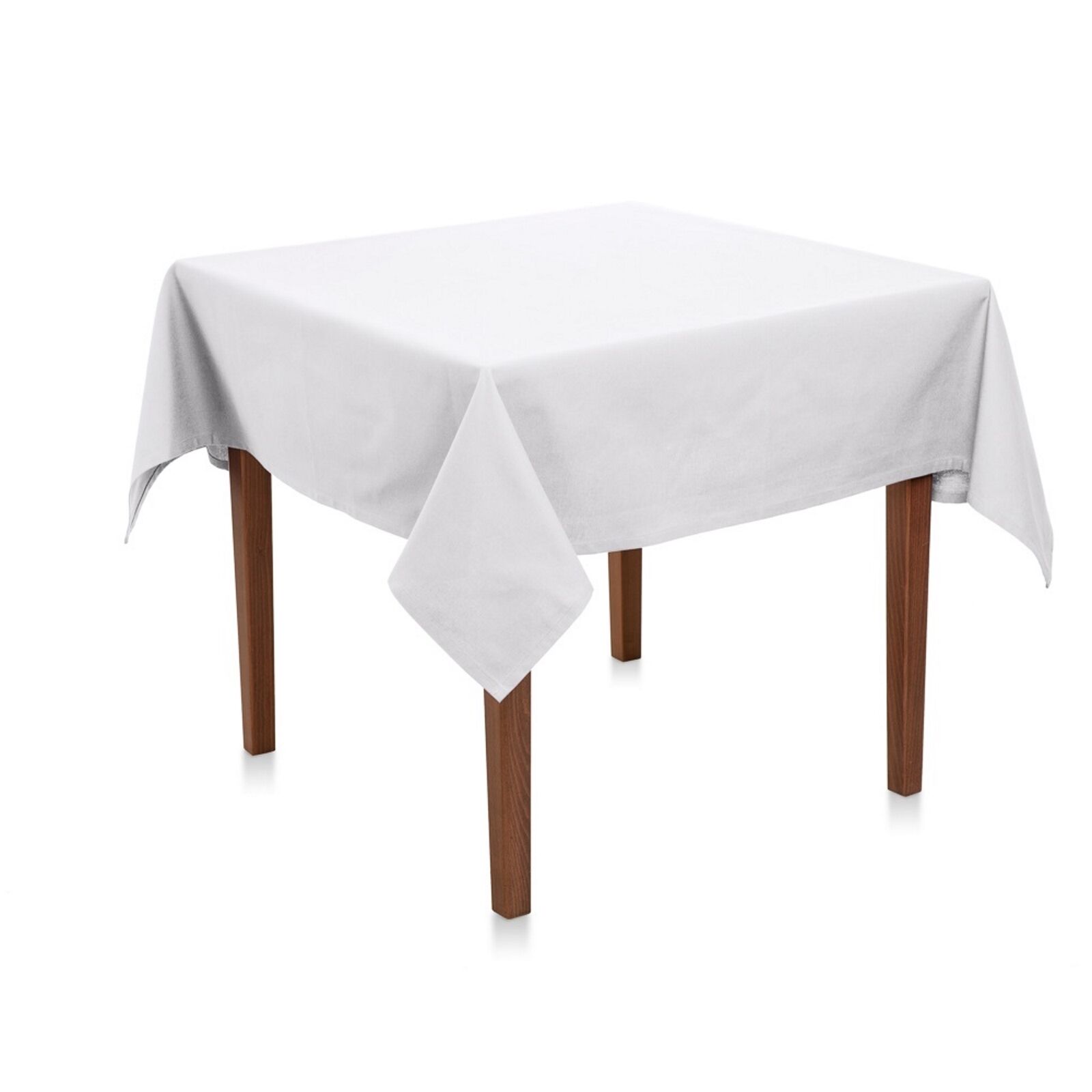 Tischdecke Schwer entflammbar-130x280-Weiß