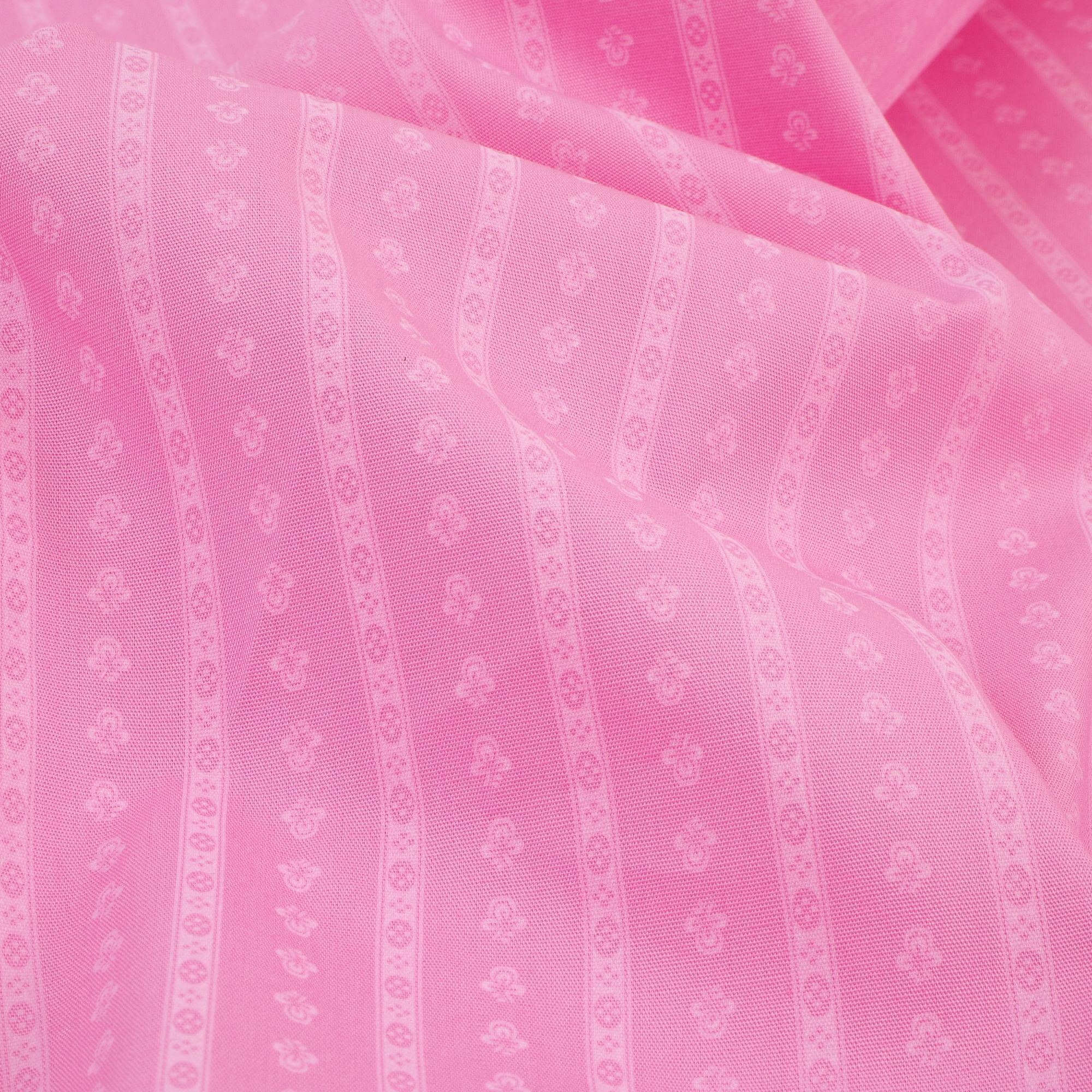 Dirndlstoff Blumen Streifen Moni Rosa Tracht