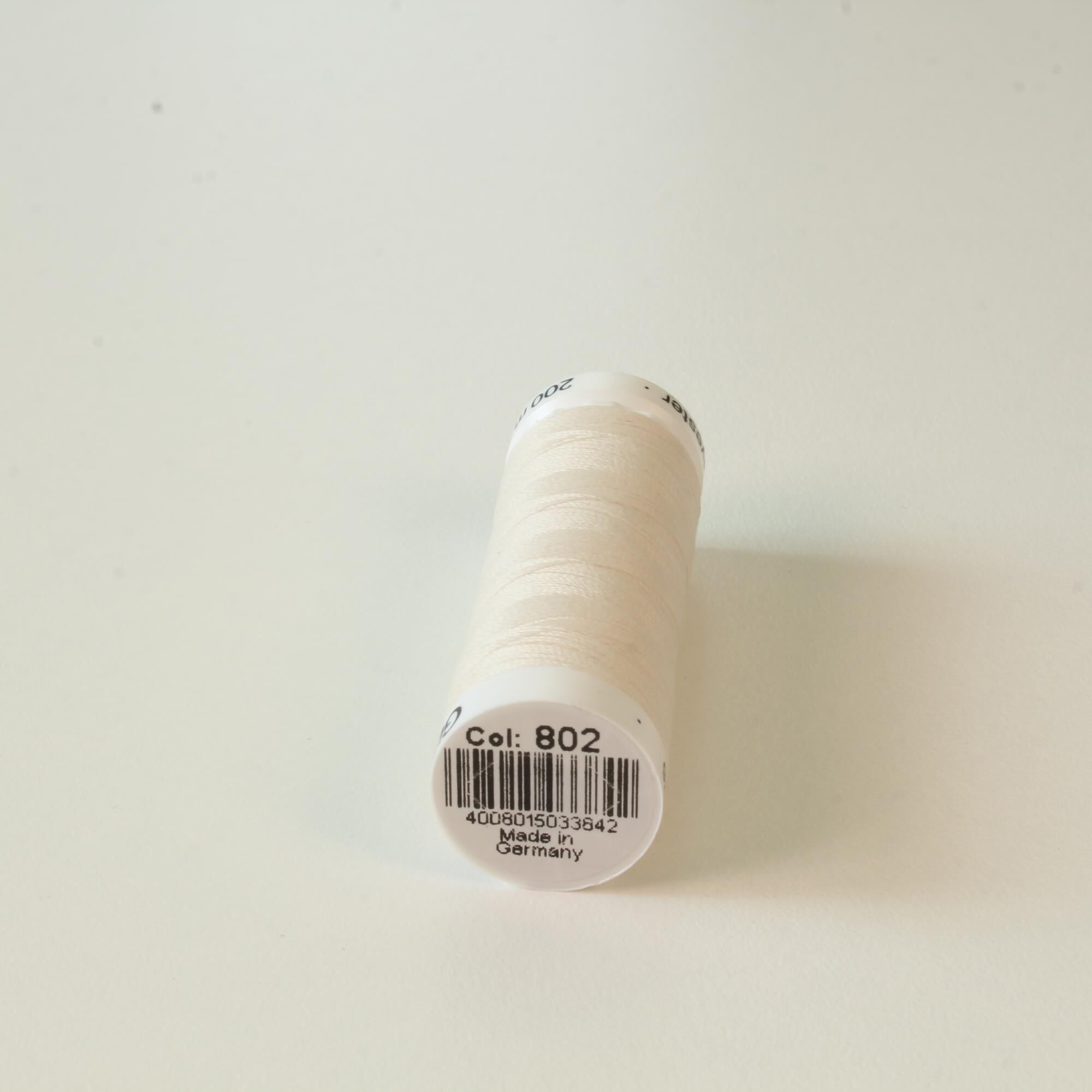 Gütermann Garn Faden 200m 802 creme