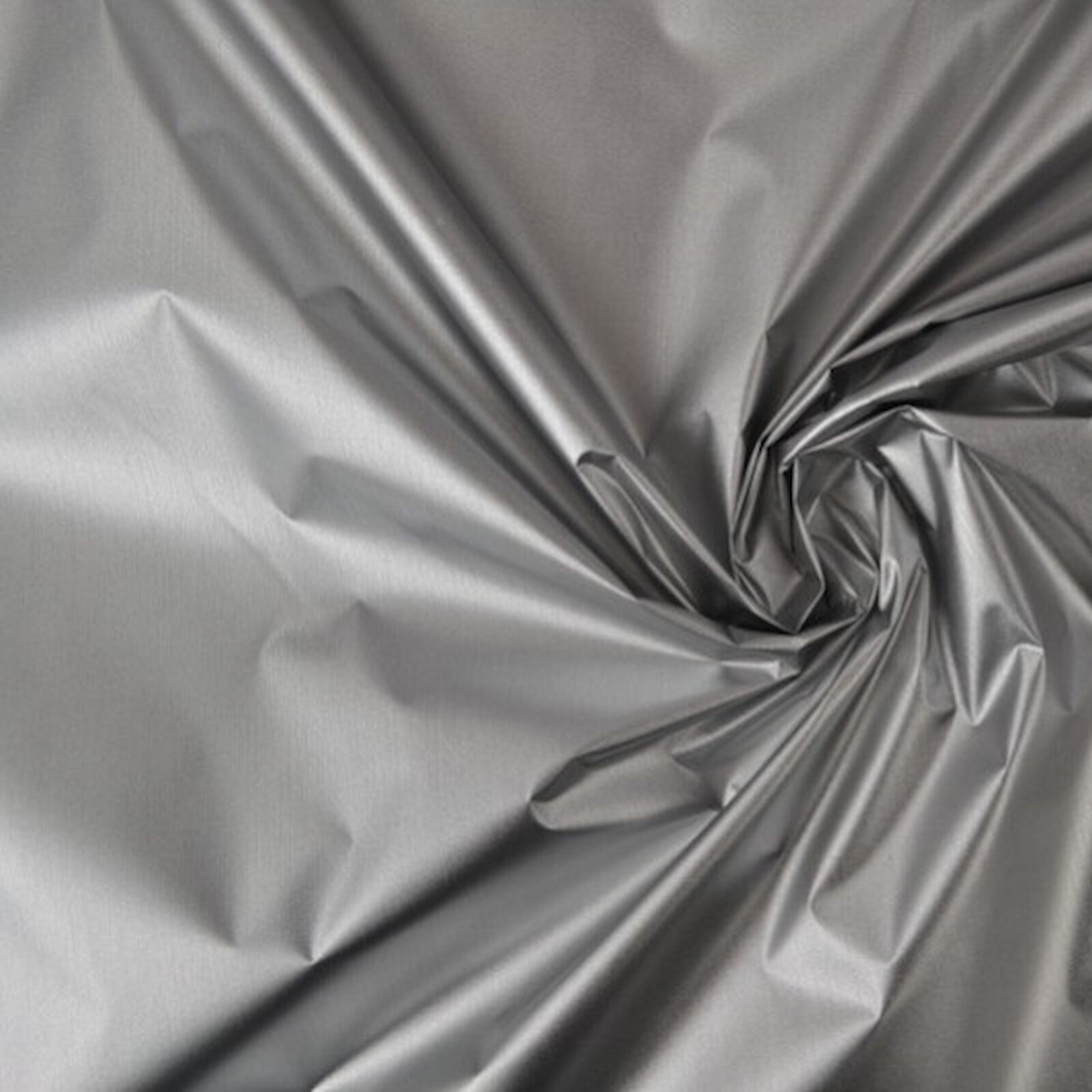 Verdunkelungsstoff Silber Meterware Sonnenschutz Blackout