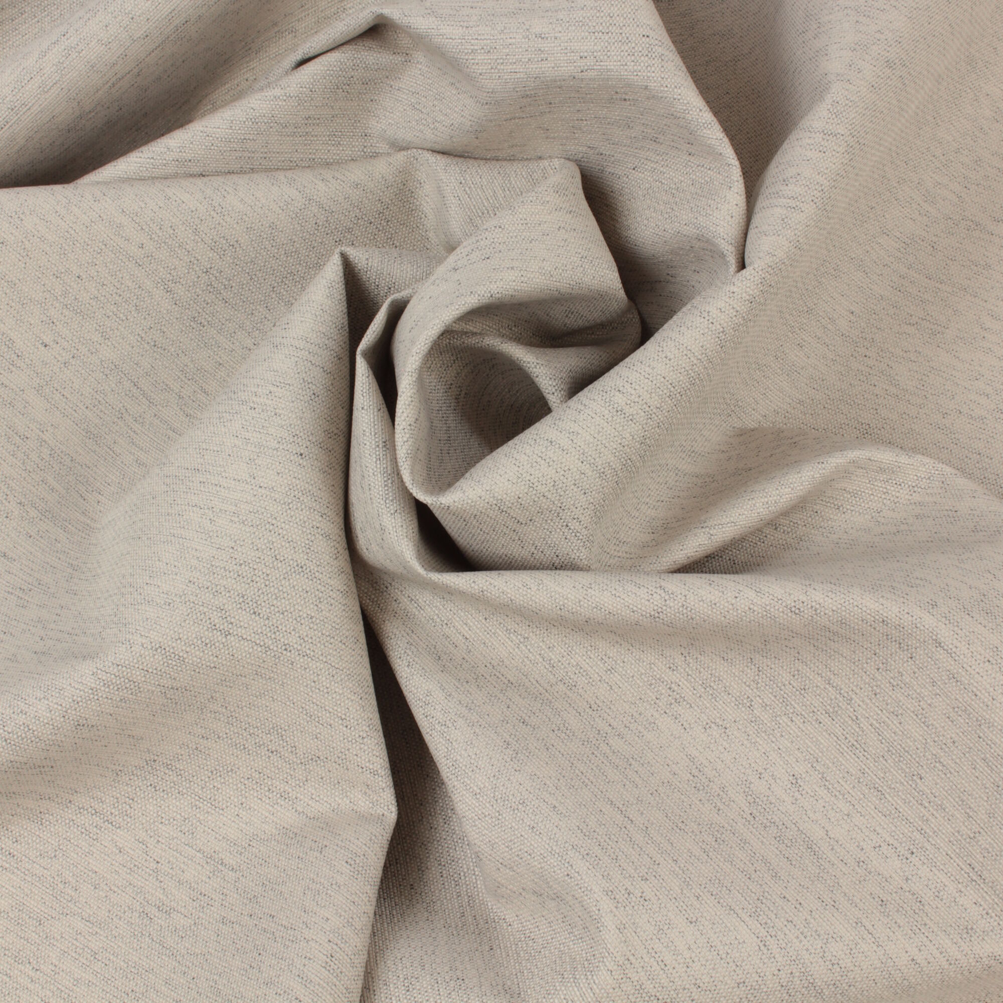 Stoff Meterware Polina Meliert Beige Polyester