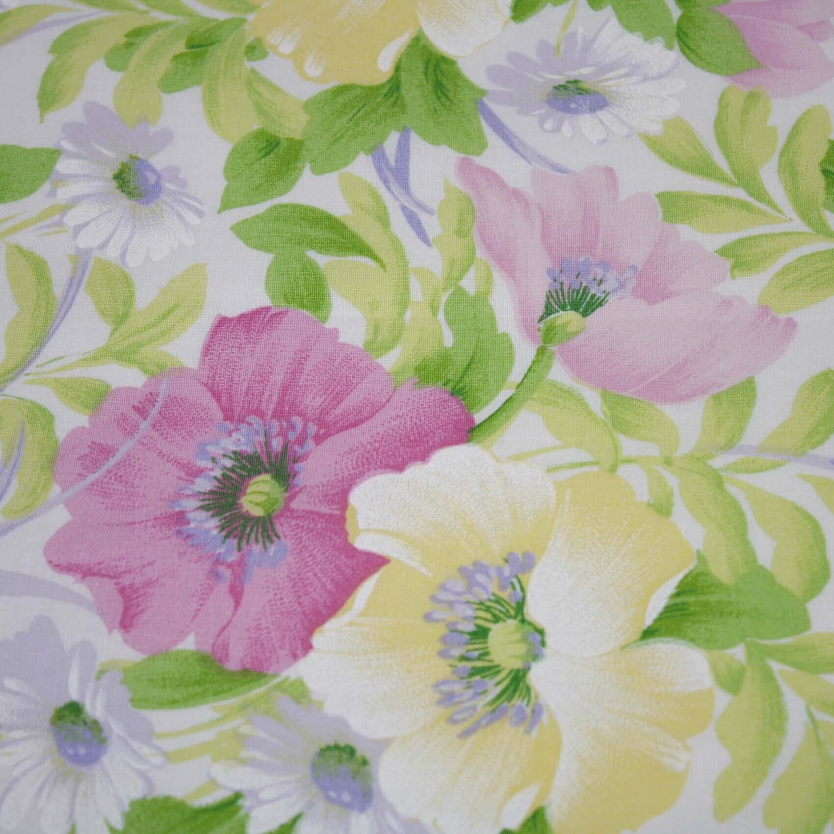 Outdoor Tischdecke Blumen Rosa-100x100 cm