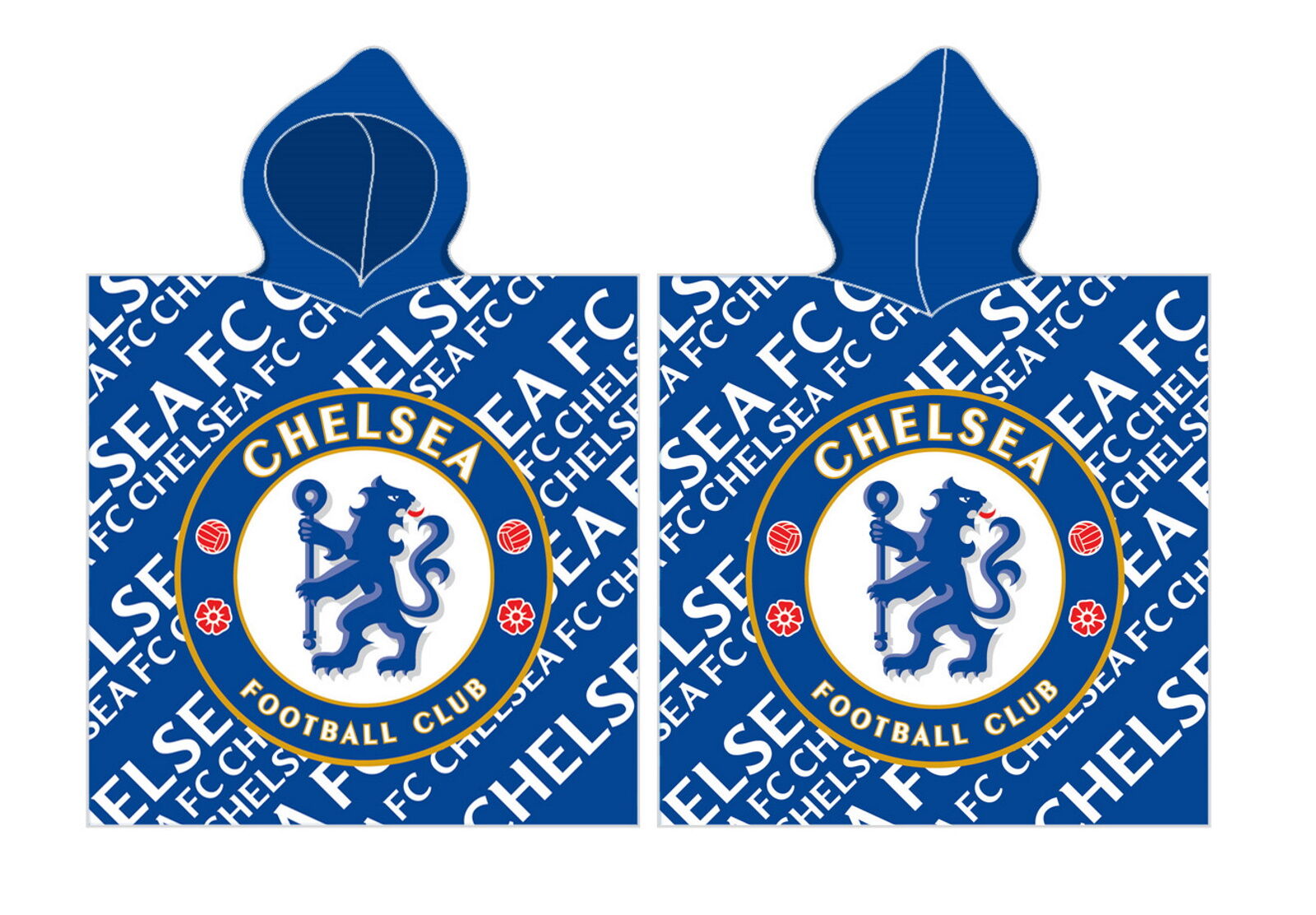 Poncho FC Chelsea 60x120 cm