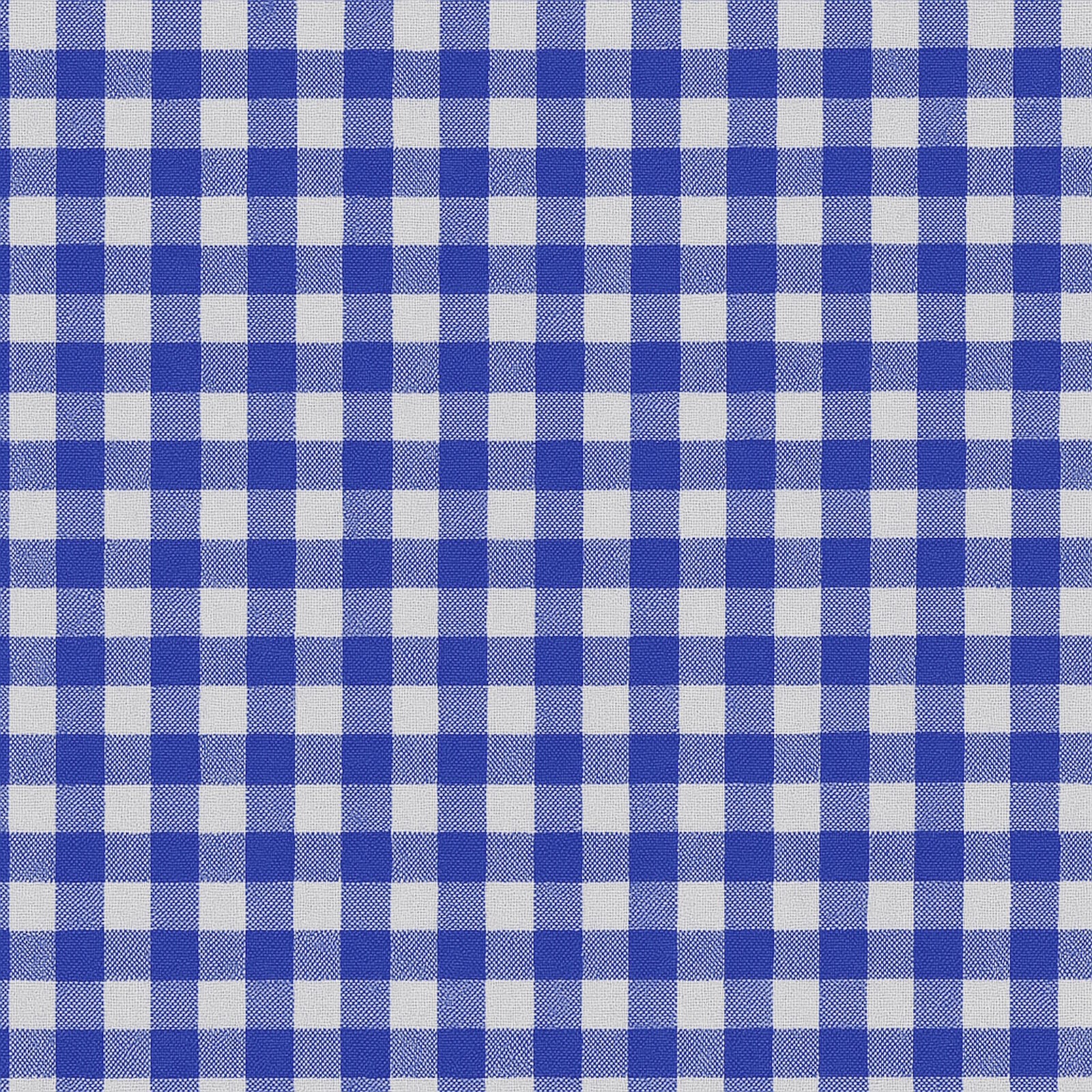 Tischdecke kariert Blau – Baumwolle, pflegeleicht & robust