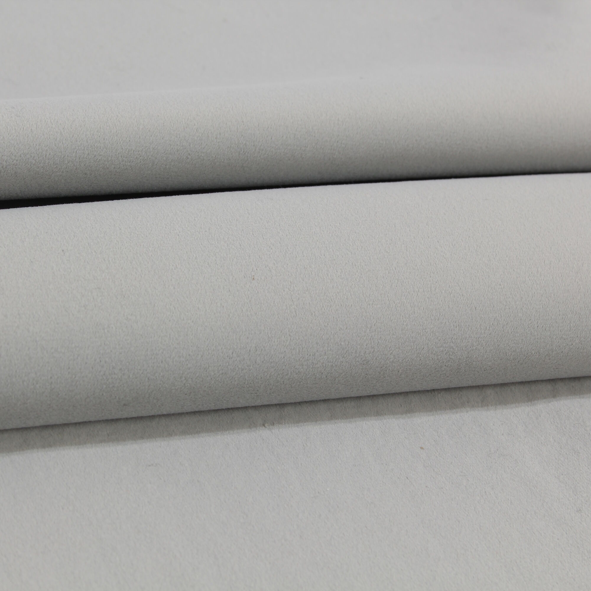 Stoff Meterware Thermo Blackout Isolierend Hellgrau