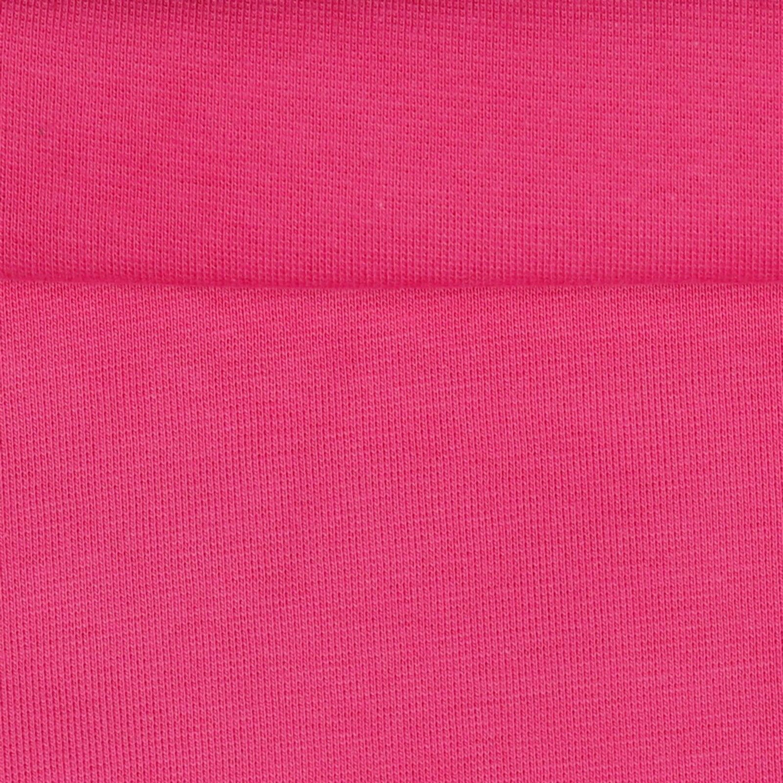 Bio Bündchenstoff Uni Fuchsia