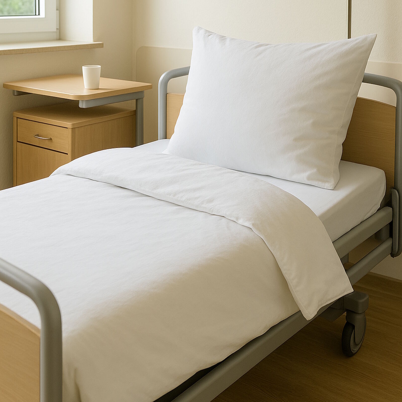 Pflege Bettwäsche Weiß Baumwolle Linon