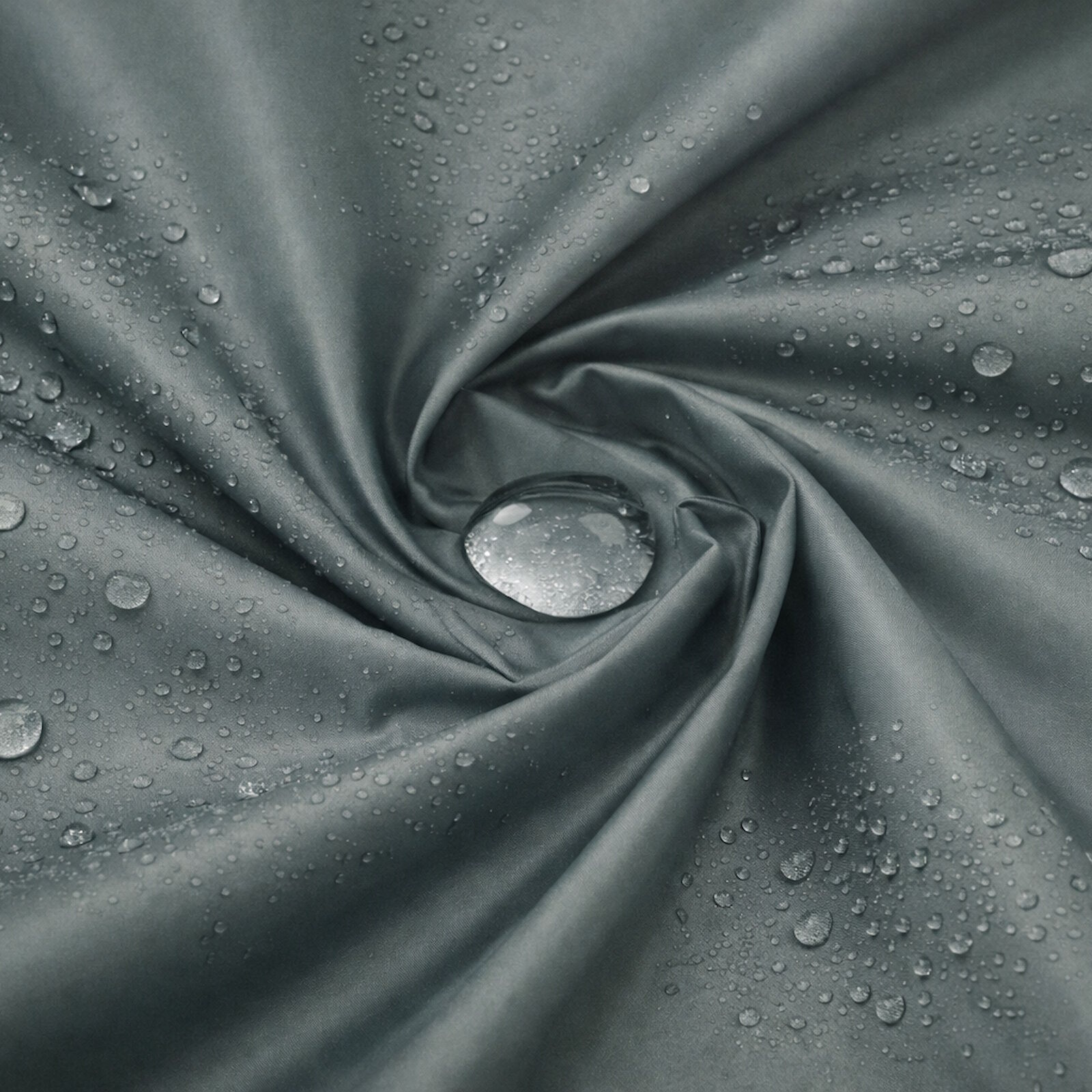 Fallschirmstoff Grau wasserdicht Futterstoff Meterware 150 cm