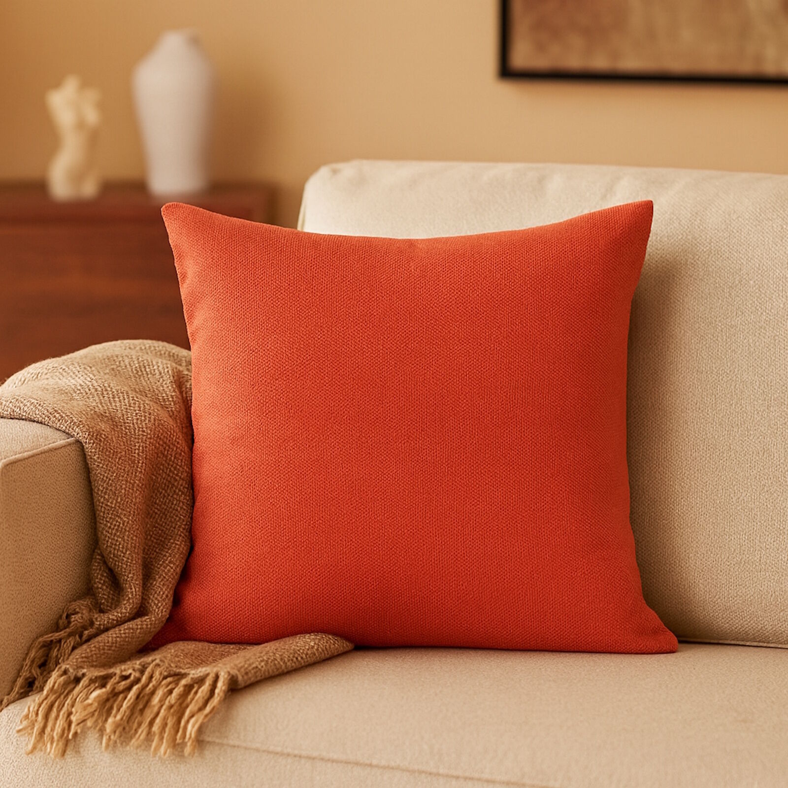 Kissenbezug Dots Orange