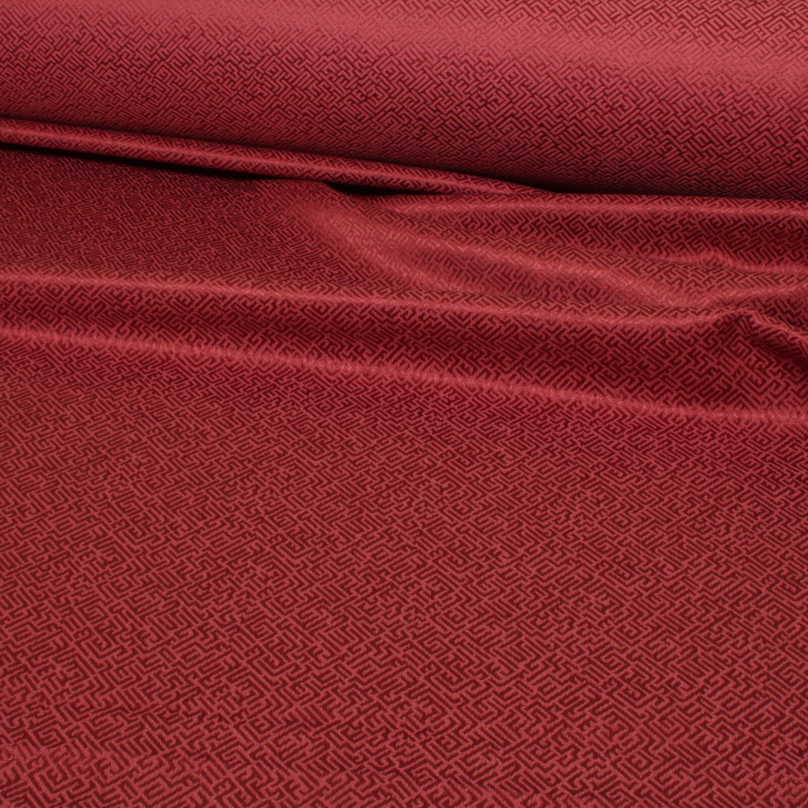 Stoff Meterware Luna Rot