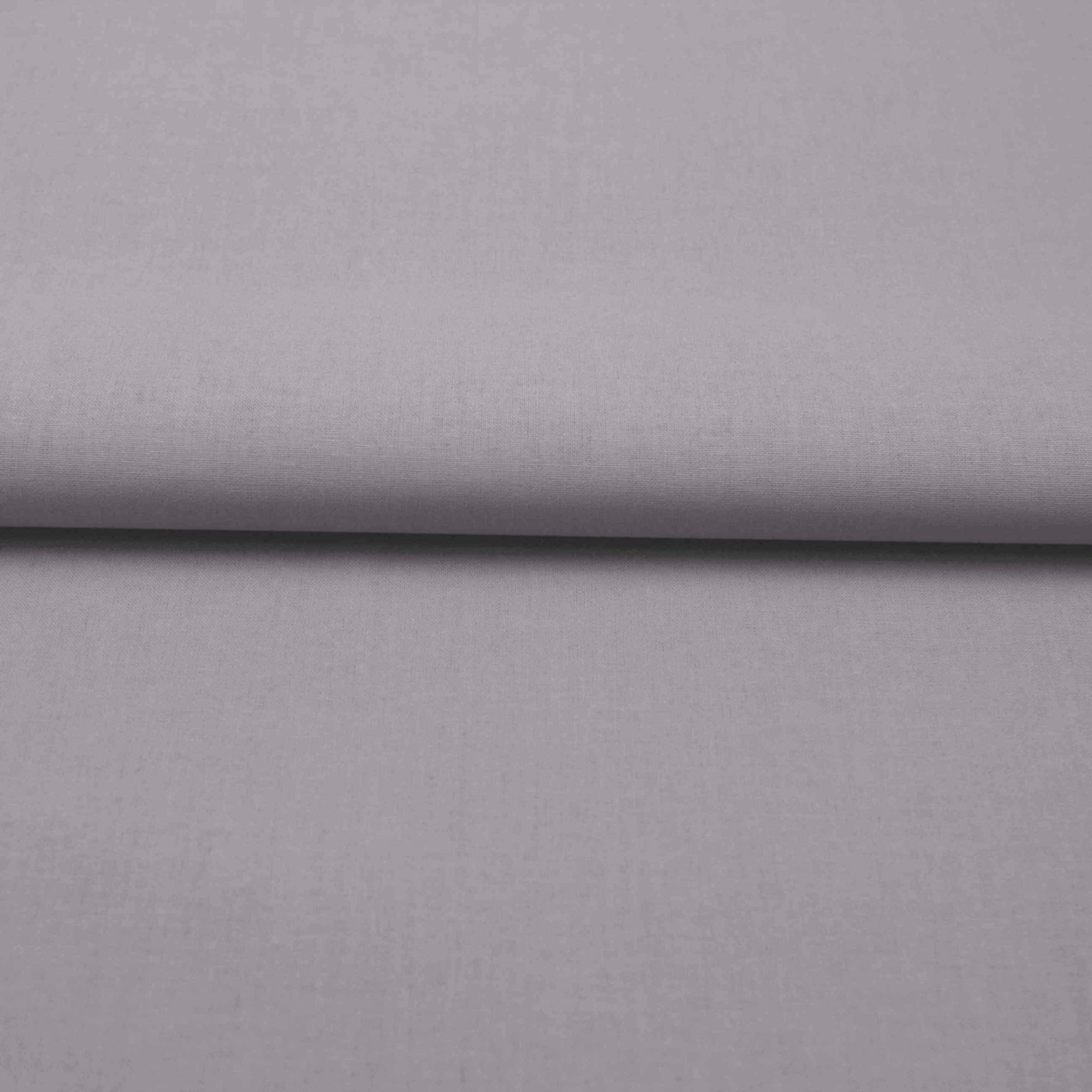 Stoff Meterware Baumwolle Linon Hellgrau