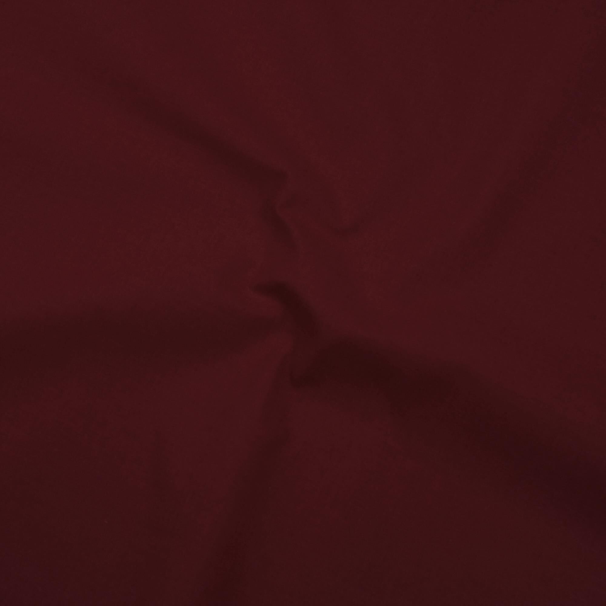 Stoff Meterware Baumwolle Linon Bordeaux Rot